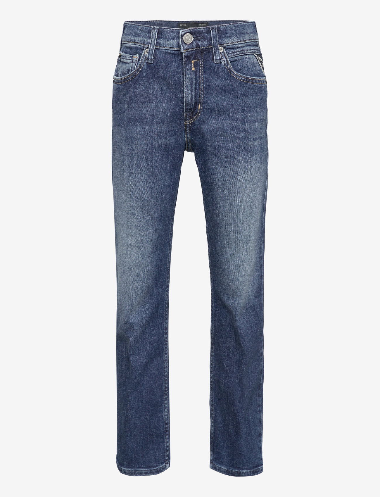 Replay - THAD Trousers BOYFRIEND - loose jeans - blue - 0