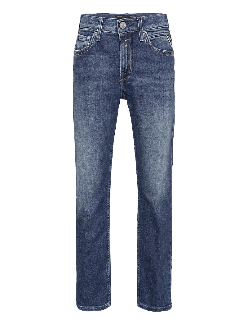 Replay - THAD Trousers BOYFRIEND - loose jeans - blue - 0
