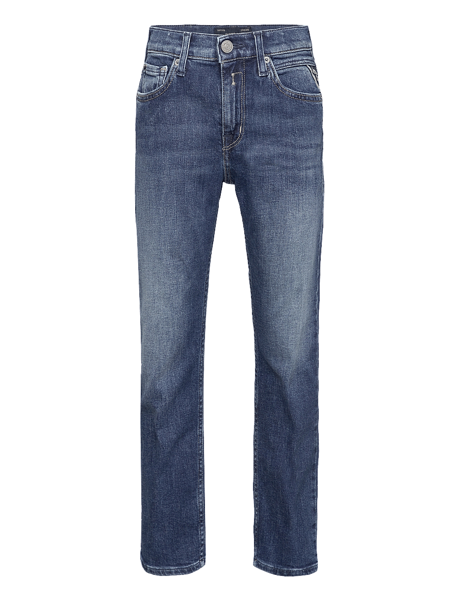 Replay - THAD Trousers BOYFRIEND - loose jeans - blue - 0