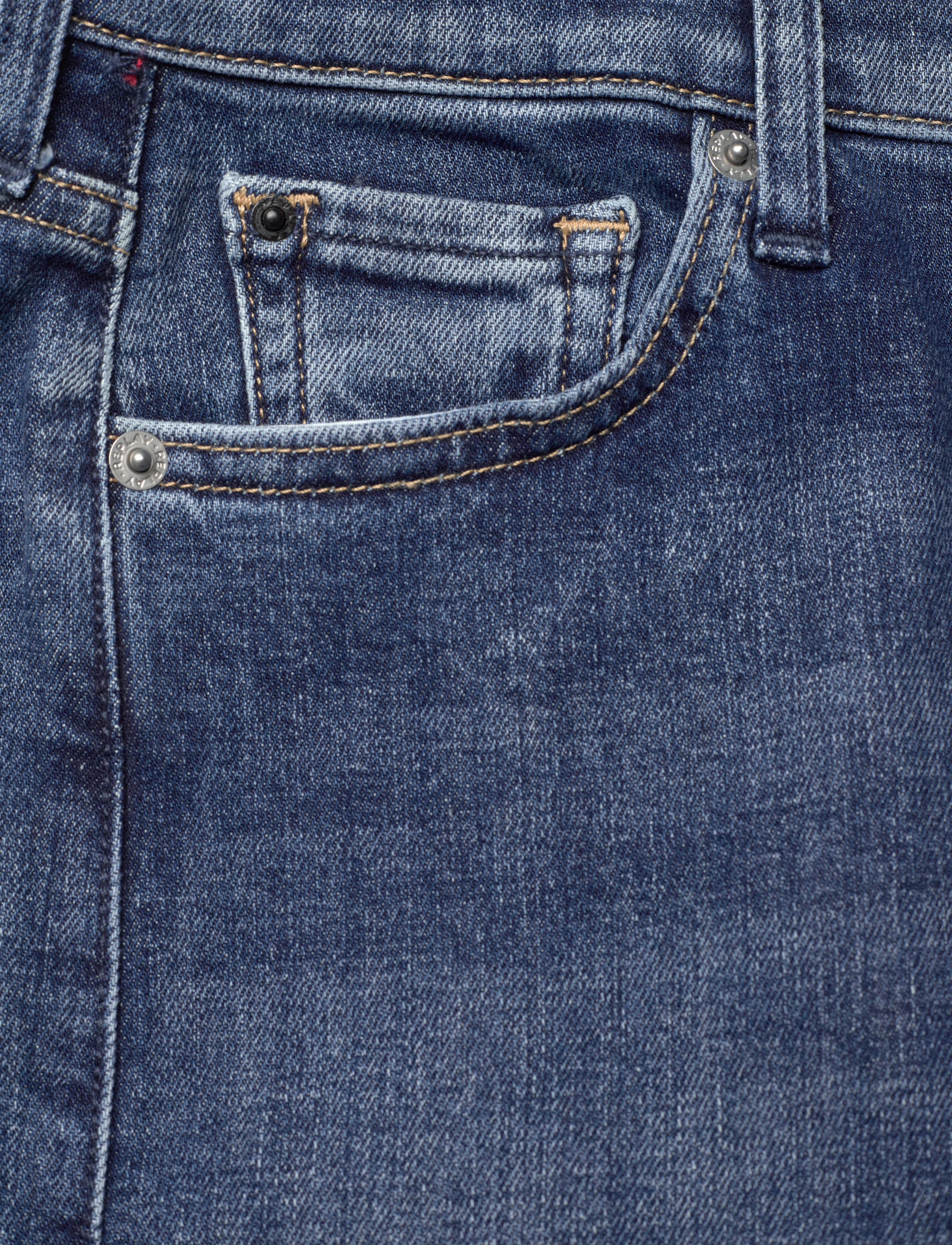 Replay - THAD Trousers BOYFRIEND - loose jeans - blue - 2