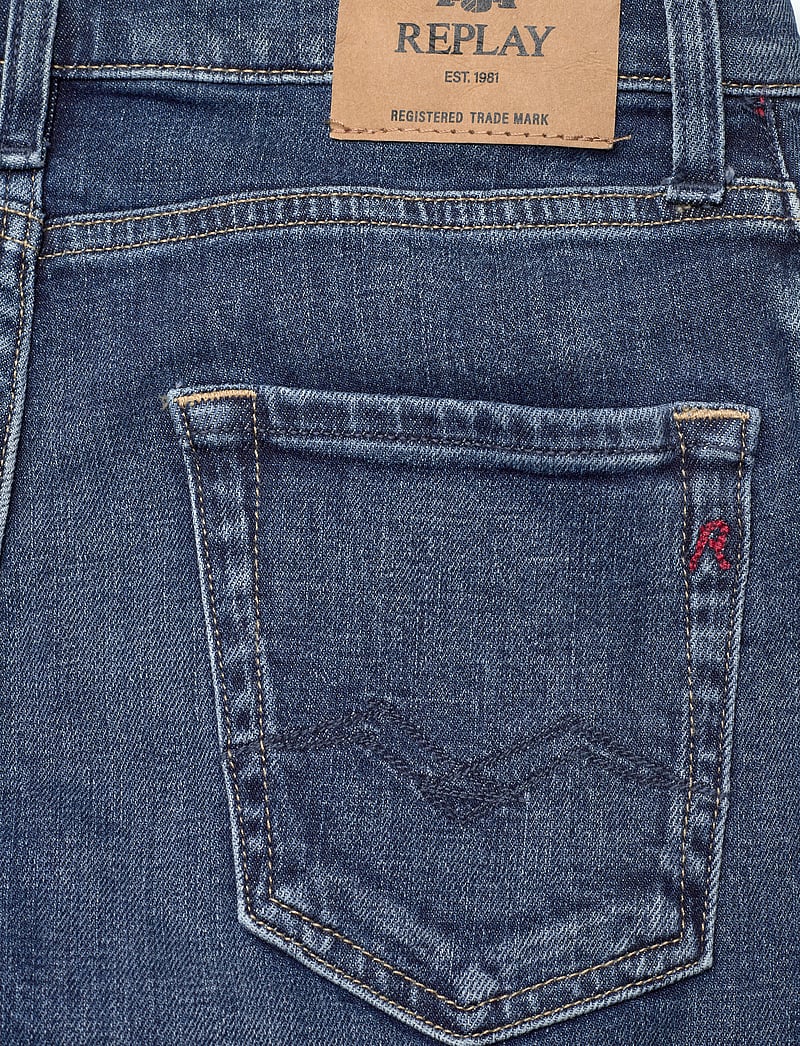 Replay - THAD Trousers BOYFRIEND - loose jeans - blue - 4