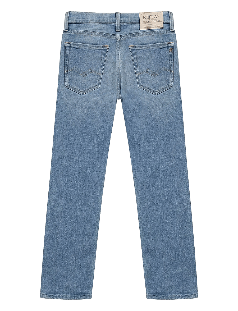 Replay - THAD REGULAR DENIM Trousers - regular jeans - blue - 1