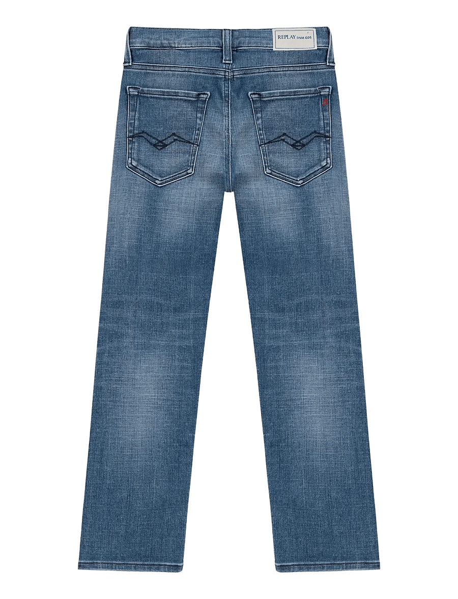 Replay - THAD REGULAR DENIM Trousers - blue - 0