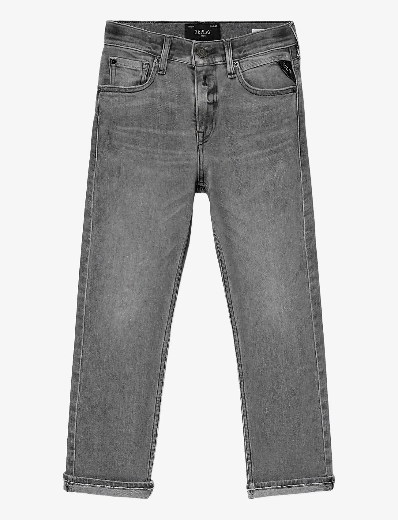 Replay - THAD Trousers REGULAR - regular jeans - medium blue - 0