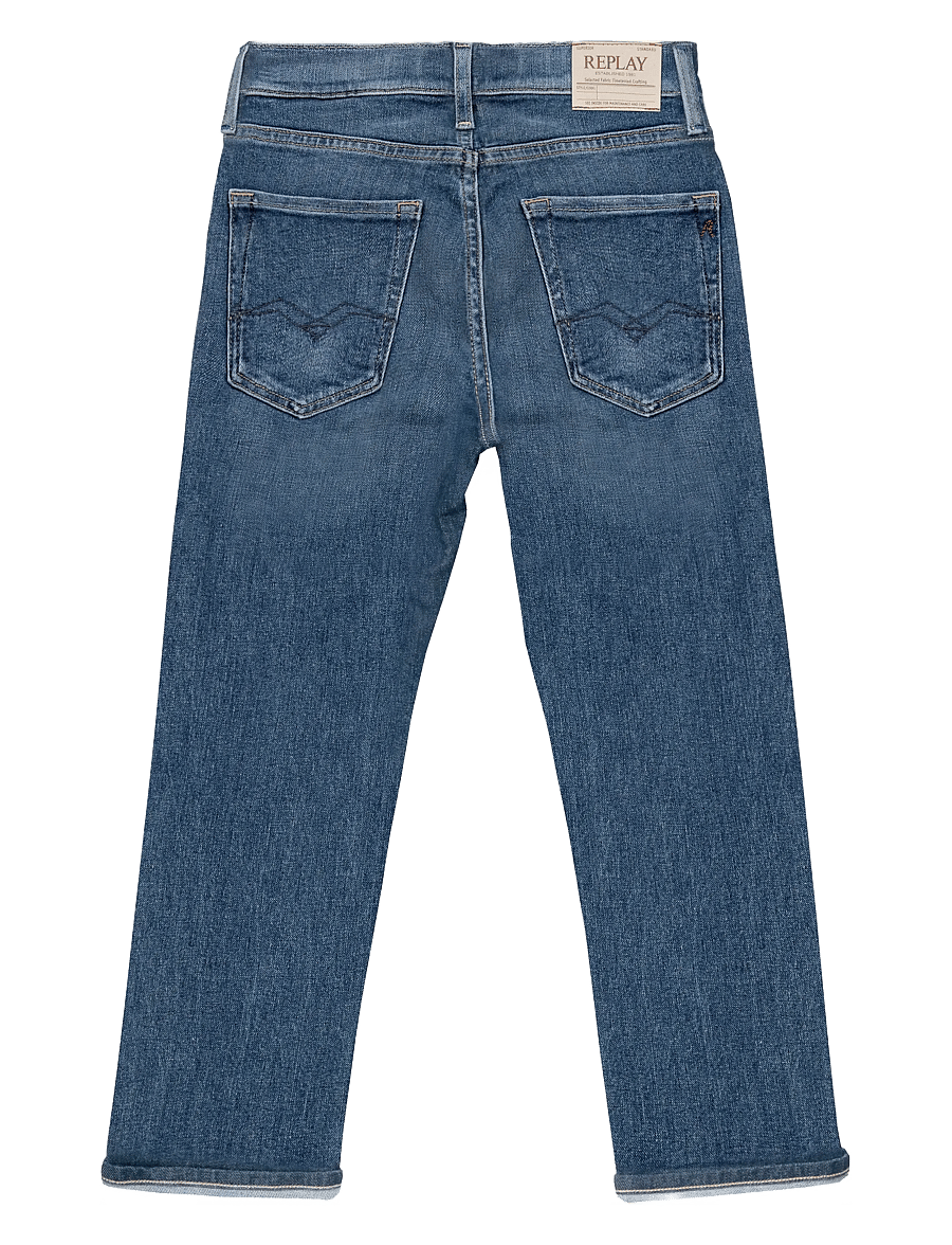 Replay - THAD Trousers REGULAR - regular jeans - medium blue - 1
