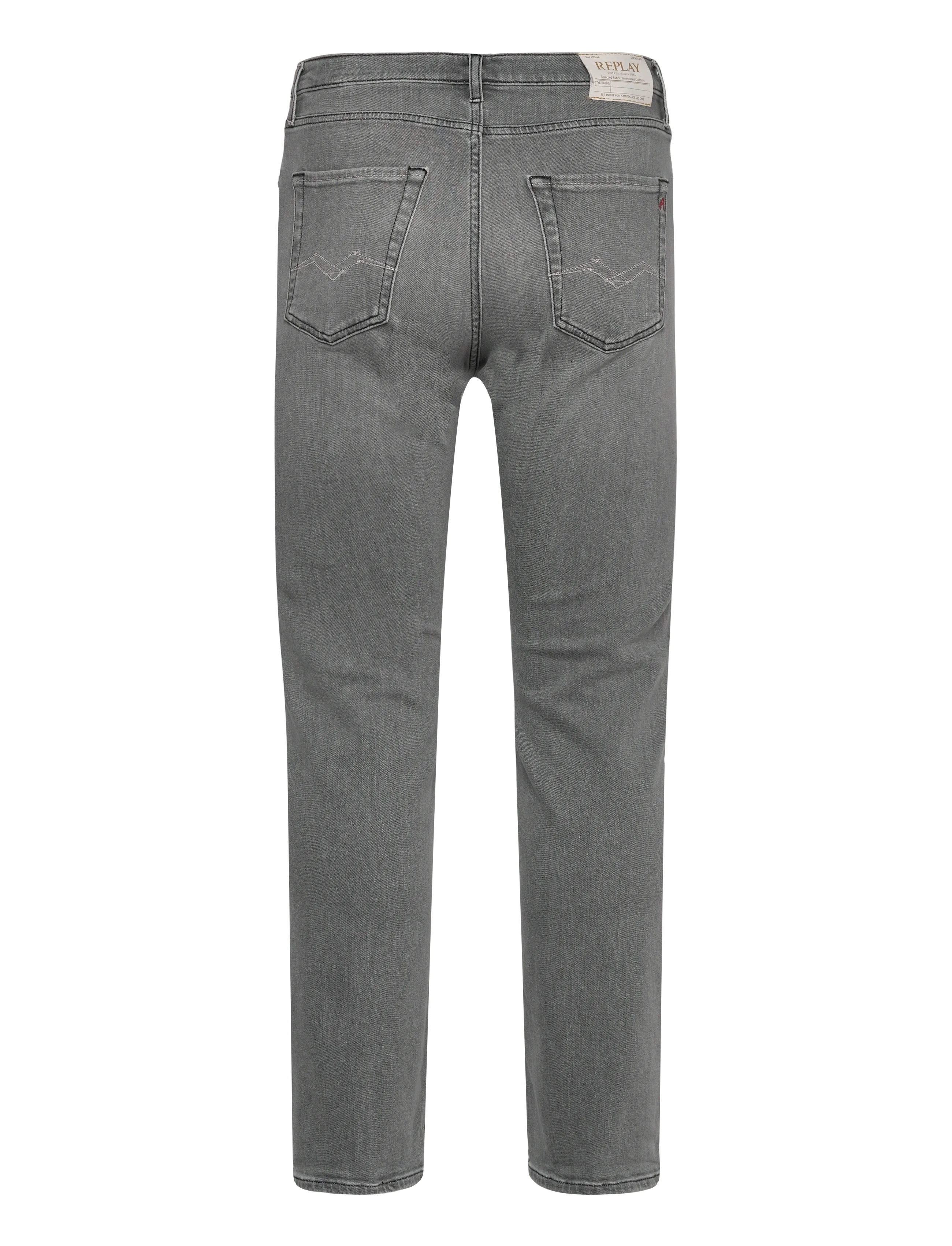 Replay - THAD Trousers REGULAR - regular jeans - medium grey - 1