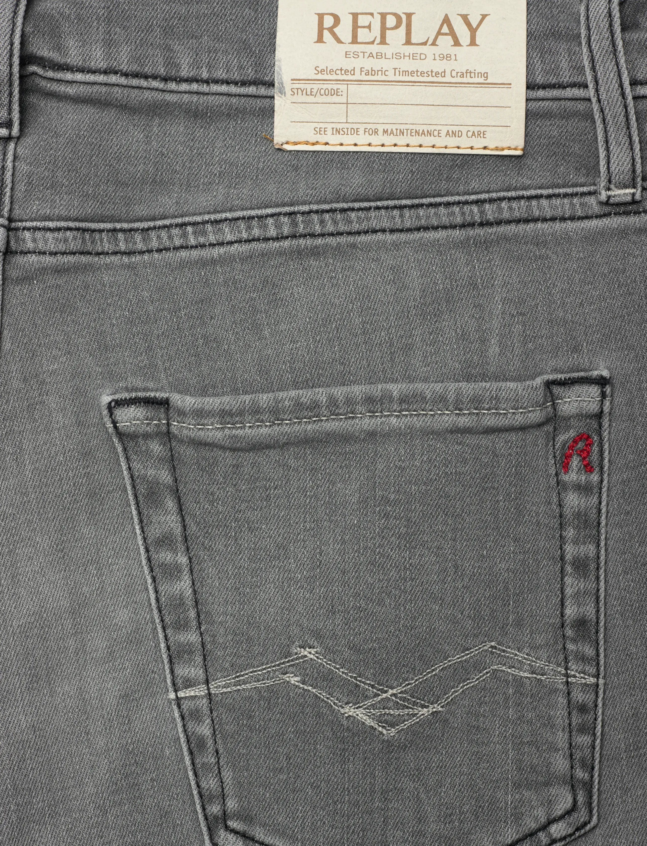 Replay - THAD Trousers REGULAR - regular jeans - medium grey - 5