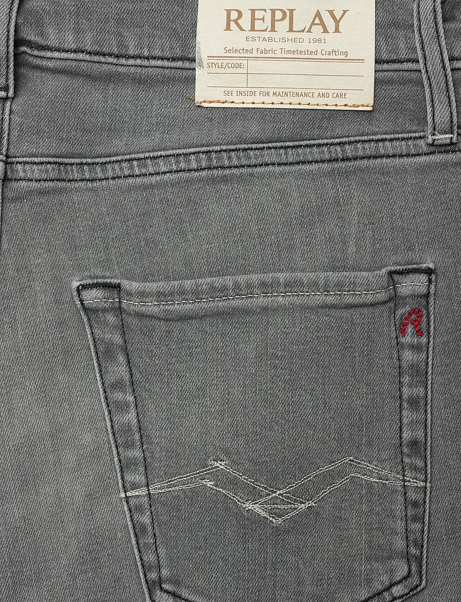 Replay - THAD Trousers REGULAR - regular jeans - medium grey - 5