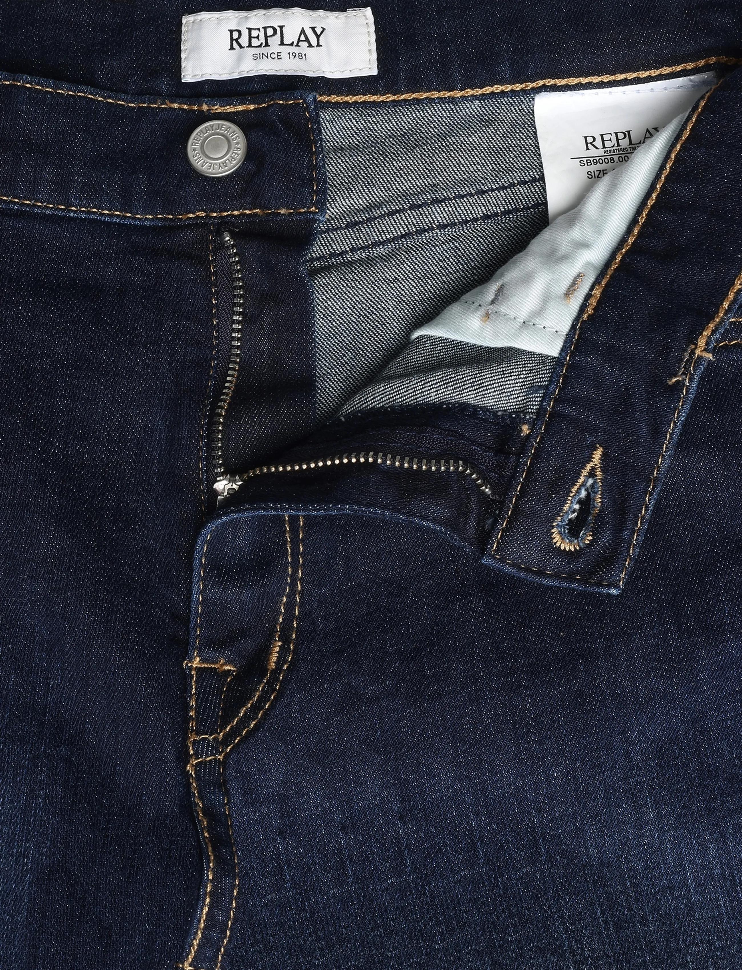 Replay - THAD Trousers REGULAR - regular jeans - blue - 3