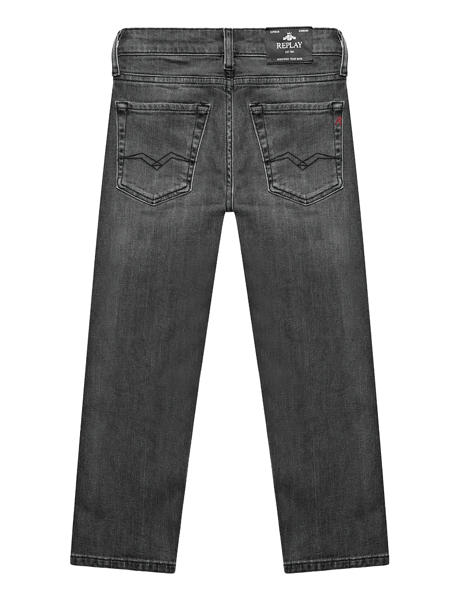 Replay - THAD Trousers REGULAR - regular jeans - grey - 1