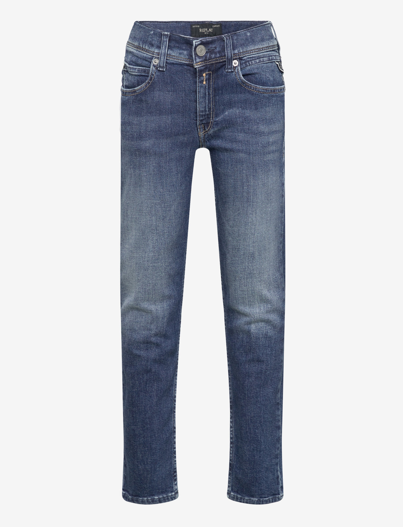 Replay - WALLYS Trousers SUPER SLIM - skinny jeans - blue - 0