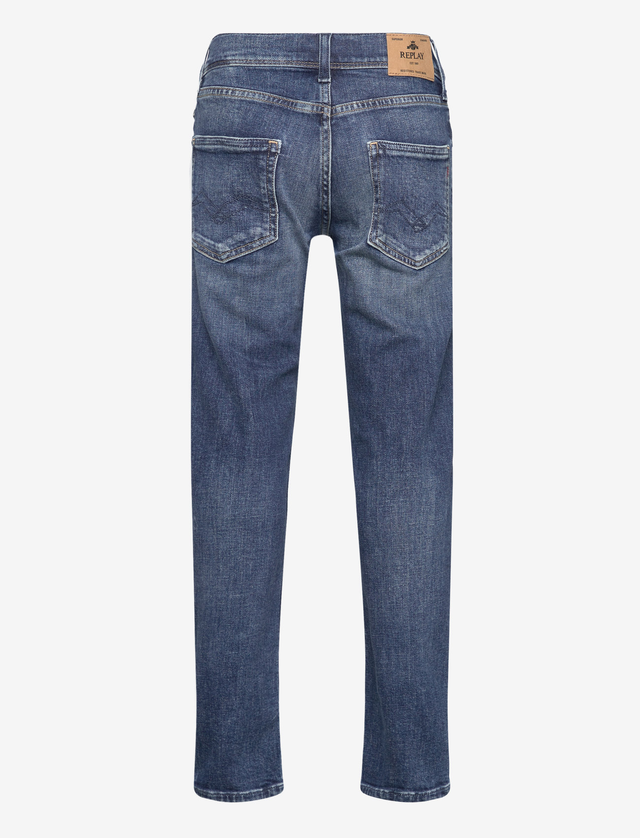 Replay - WALLYS Trousers SUPER SLIM - skinny jeans - blue - 1