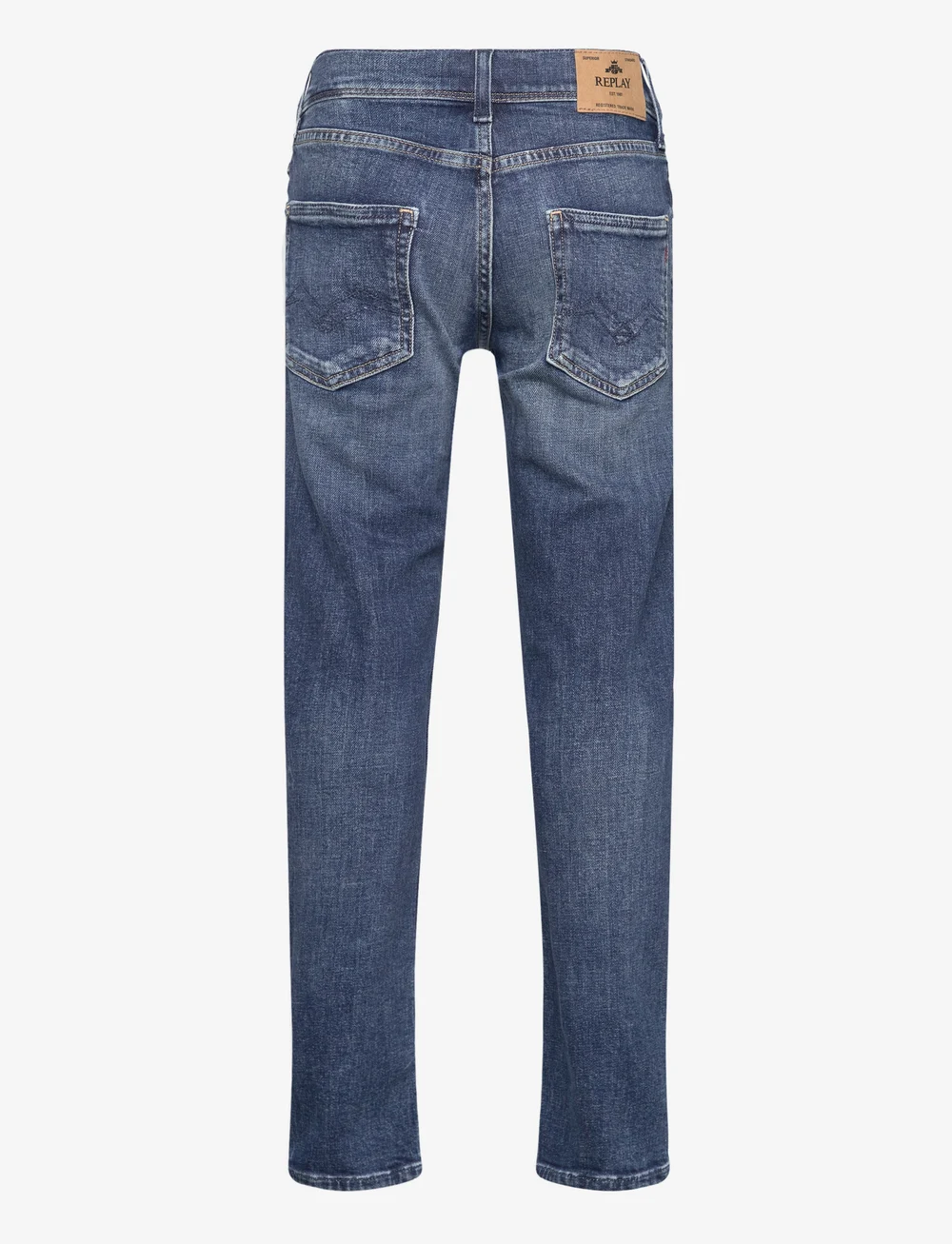 Replay - WALLYS Trousers SUPER SLIM - skinny jeans - blue - 1