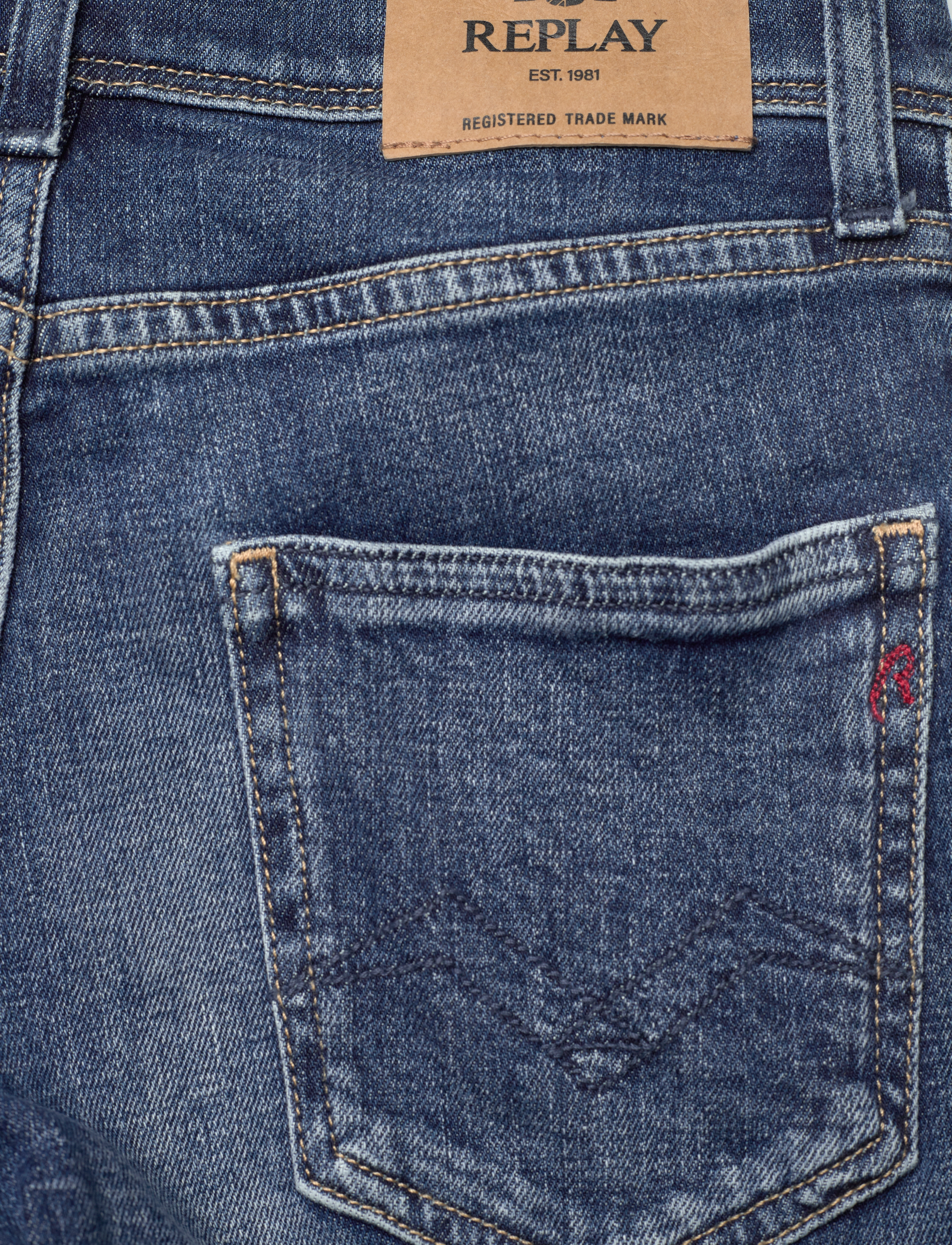 Replay - WALLYS Trousers SUPER SLIM - skinny jeans - blue - 5