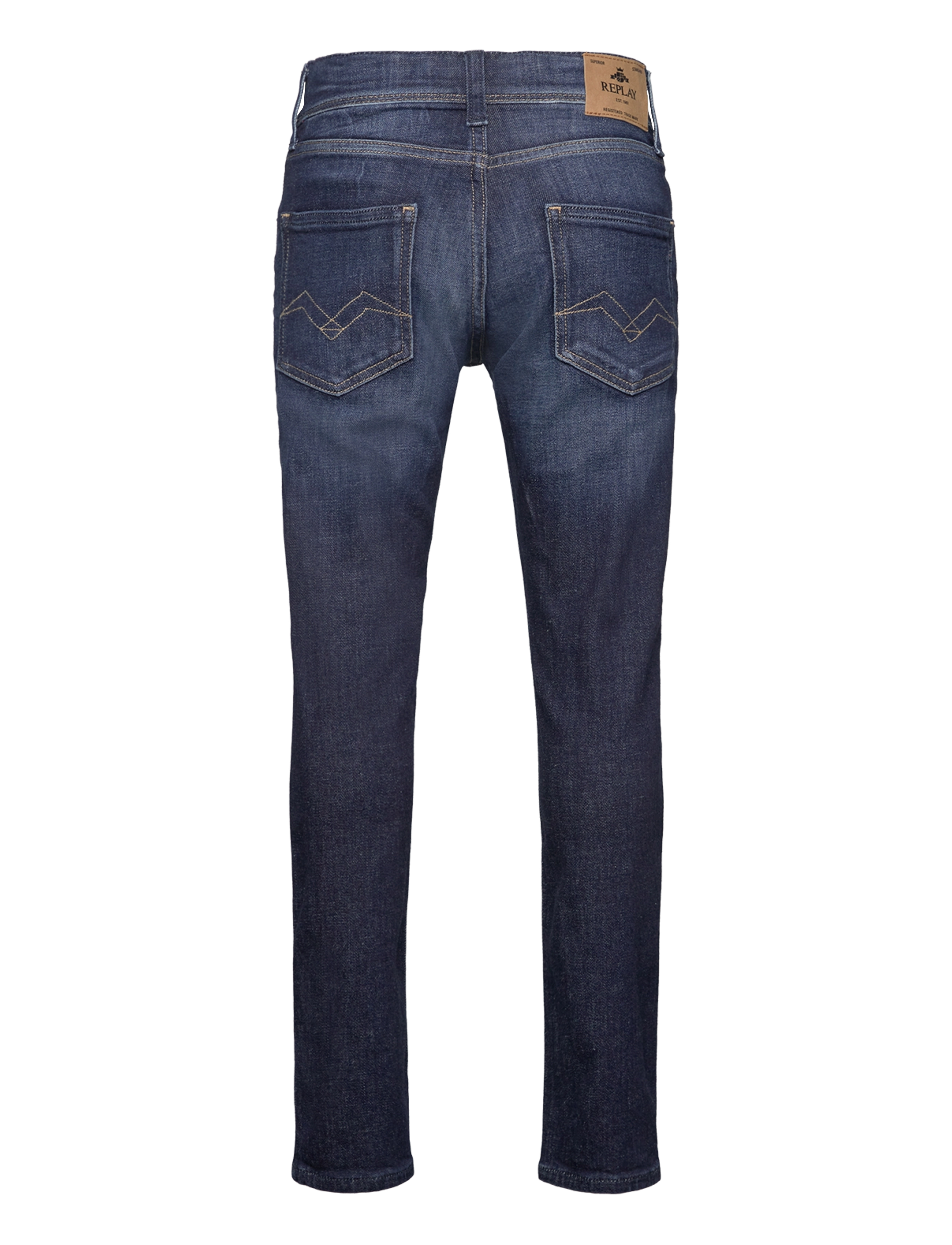 Replay - WALLYS Trousers SUPER SLIM - slim jeans - blue - 1