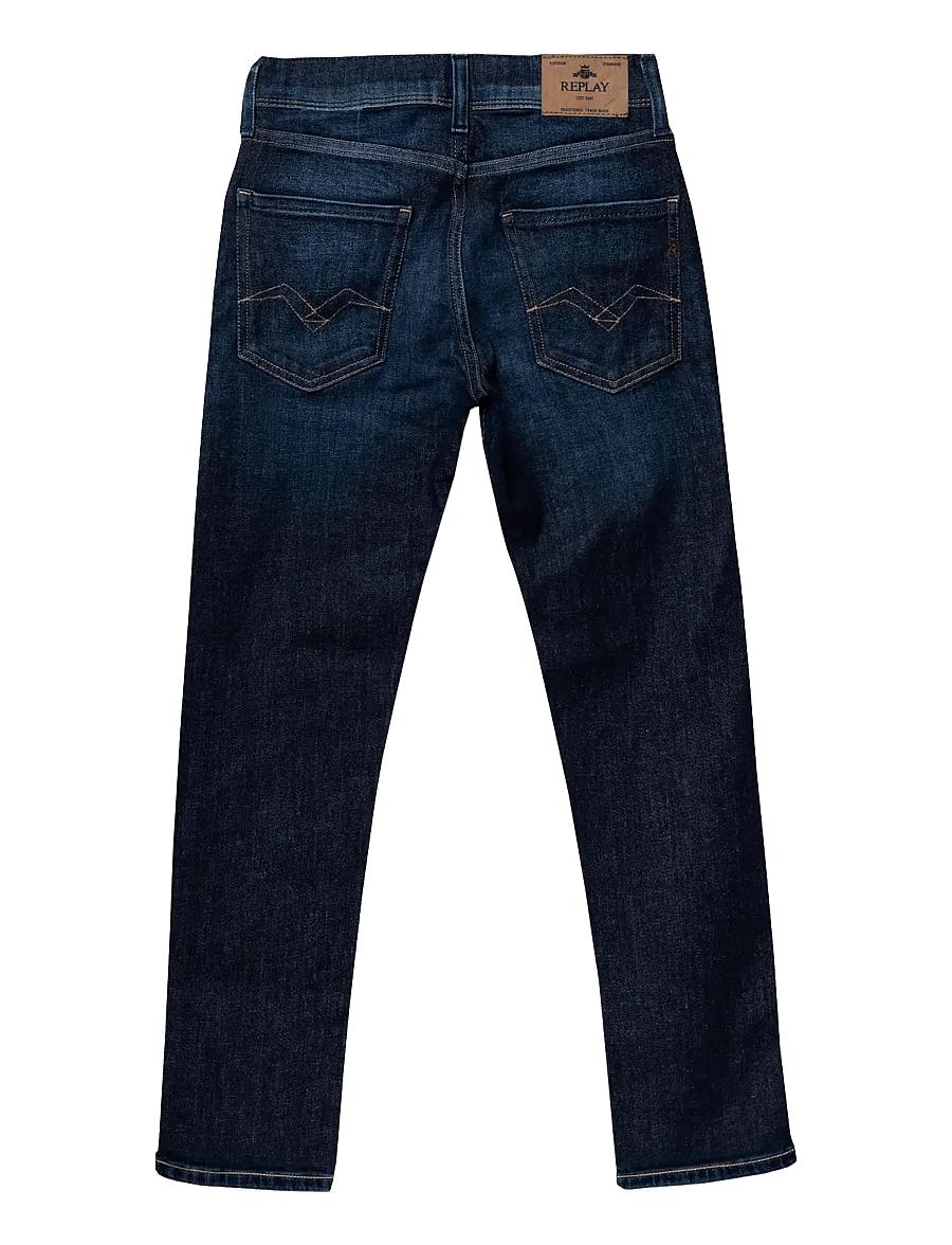 Replay - WALLYS Trousers SUPER SLIM - slim fit -farkut - blue - 1