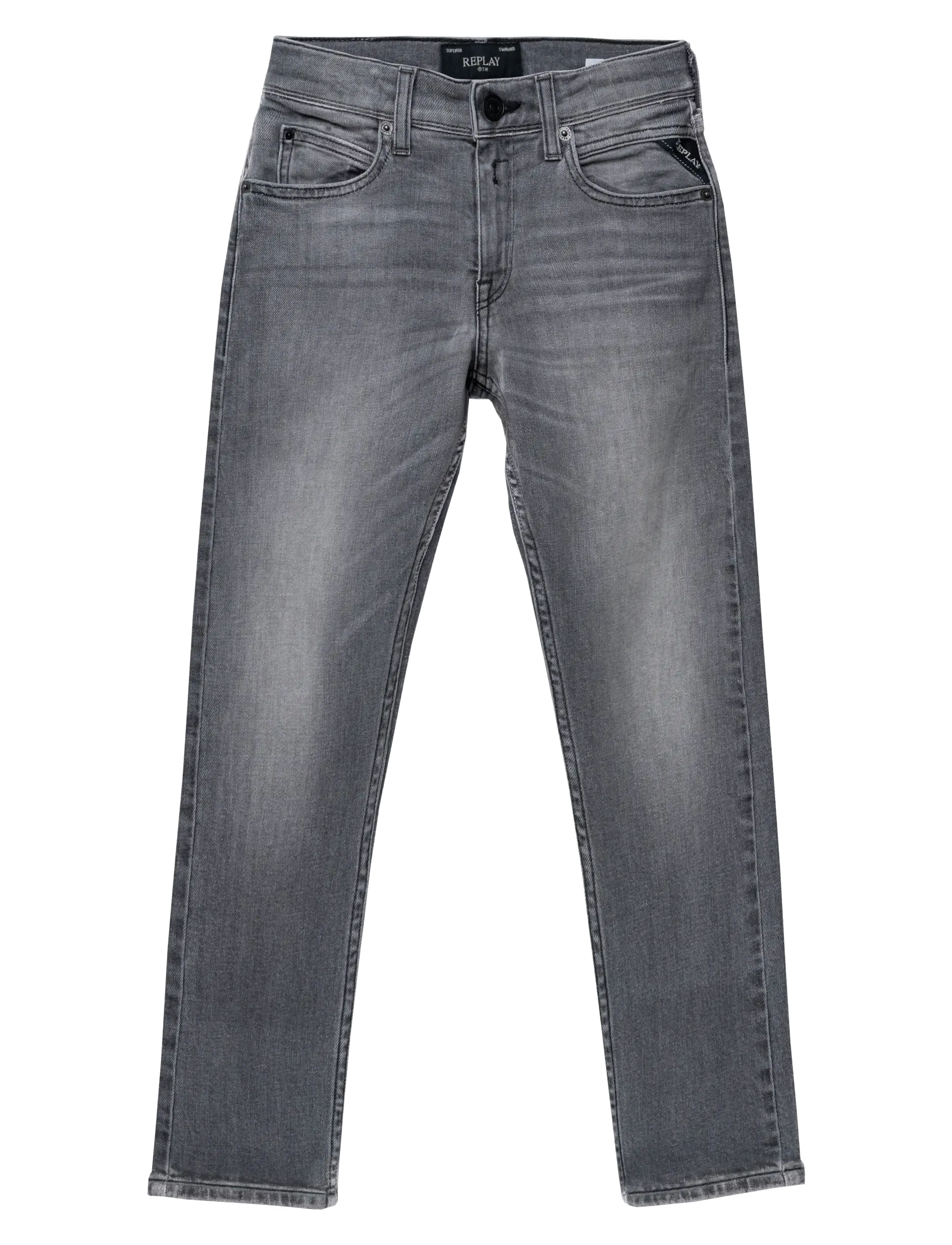 Replay - WALLYS SUPER SLIM   DENIM Trousers - grey - 0