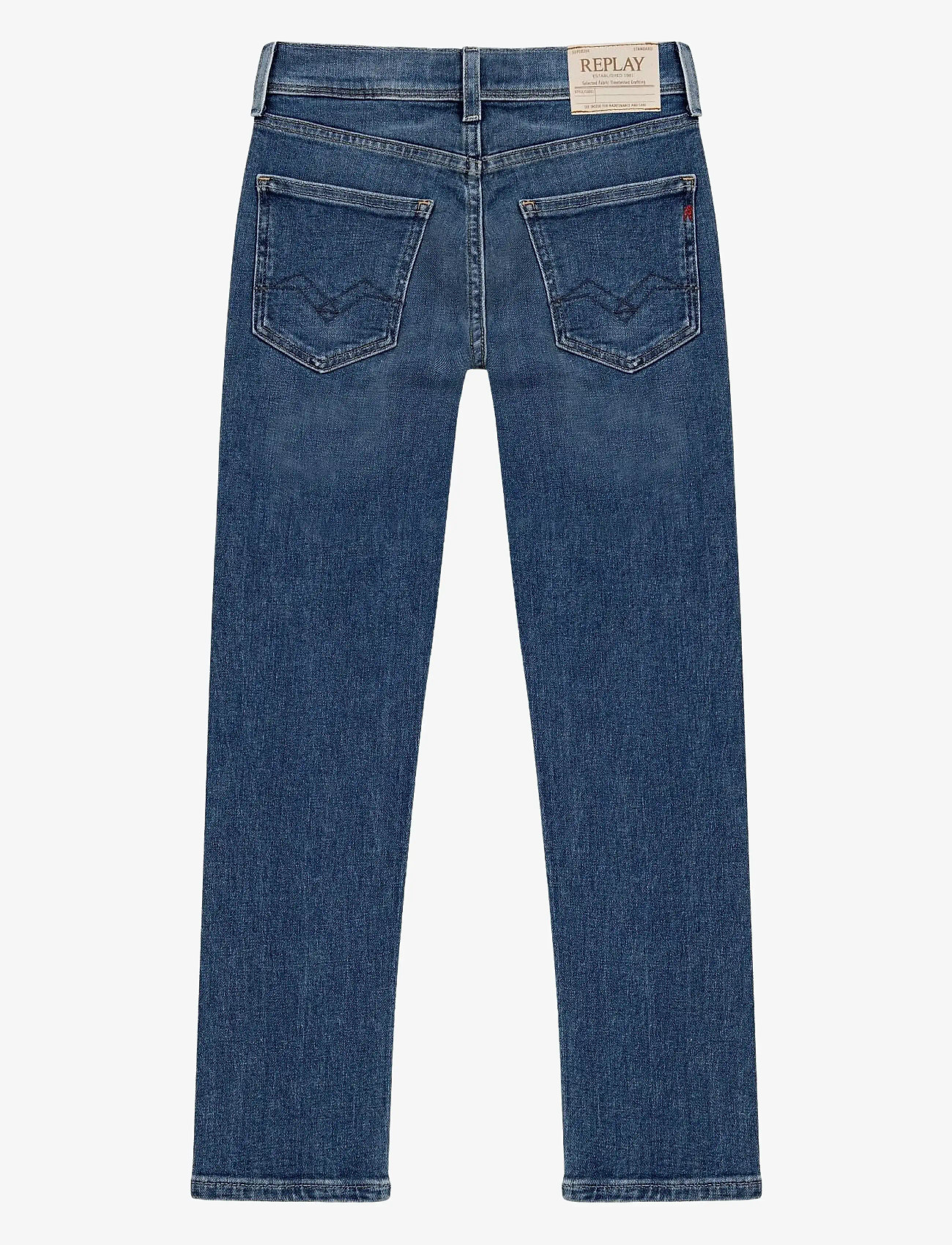Replay - WALLYS Trousers SUPER SLIM - skinny jeans - medium blue - 1