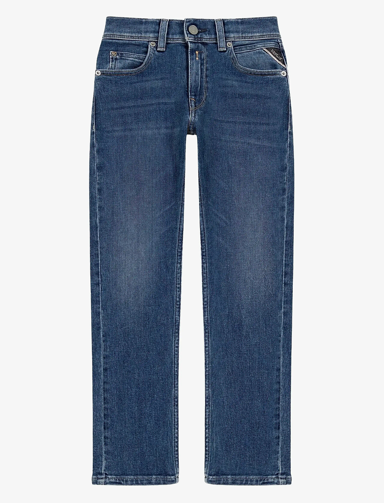 Replay - WALLYS Trousers SUPER SLIM - skinny jeans - medium blue - 0
