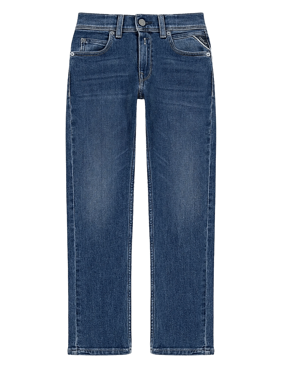 Replay - WALLYS Trousers SUPER SLIM - skinny jeans - medium blue - 0