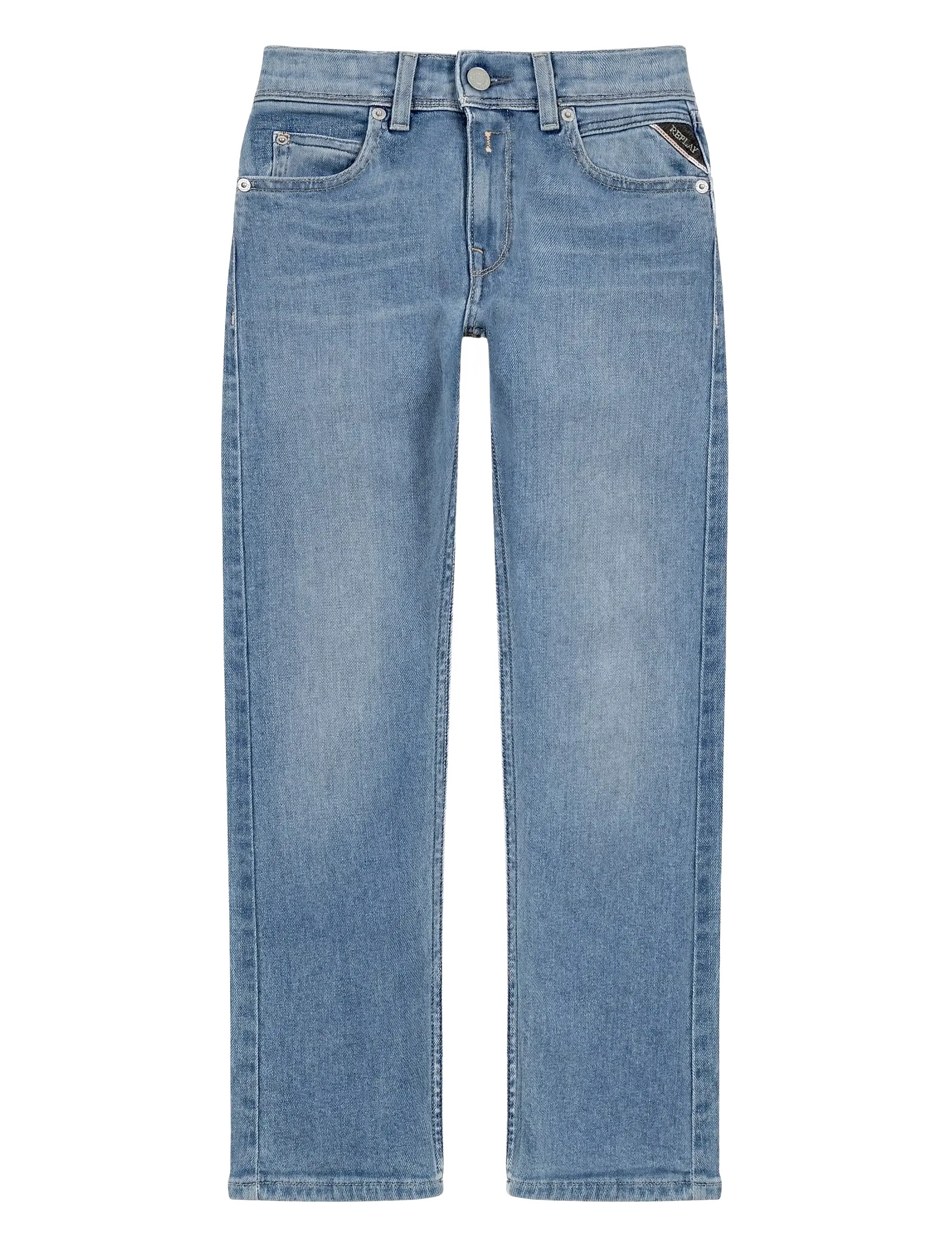 Replay Wallys Trousers Super Slim, Børn, Slim Fit Bukser, Blå, Str: 164
