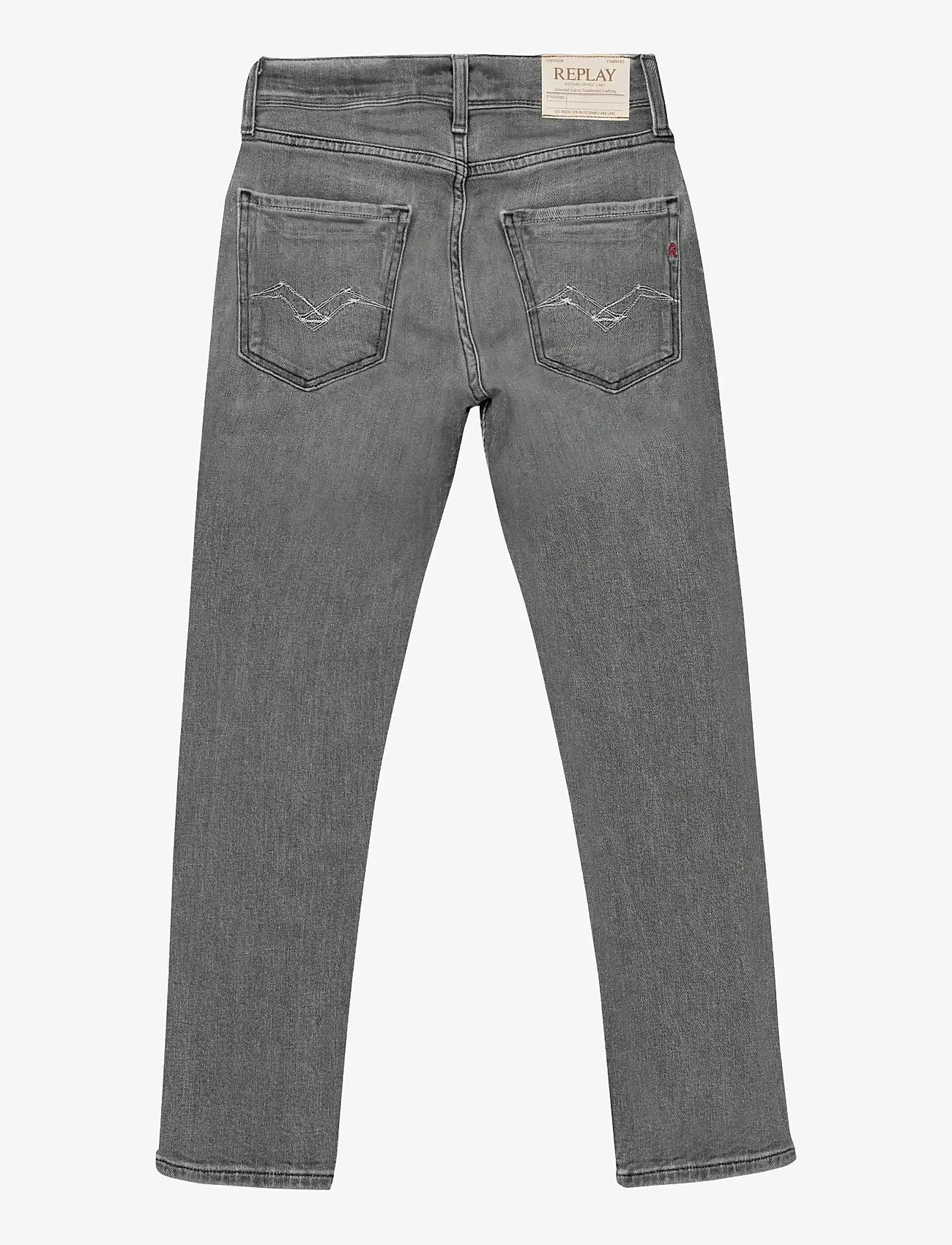 Replay - WALLYS Trousers SUPER SLIM - dżinsy skinny fit - medium grey - 1