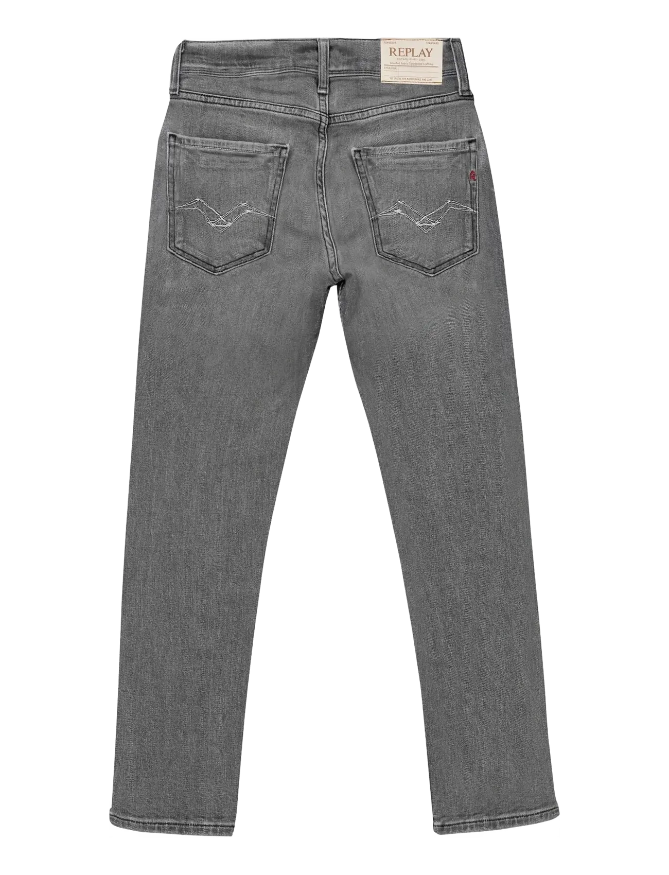 Replay - WALLYS Trousers SUPER SLIM - liibuvad teksad - medium grey - 1