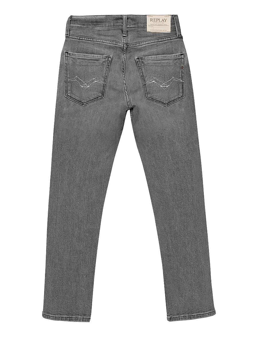 Replay - WALLYS Trousers SUPER SLIM - skinny jeans - medium grey - 1