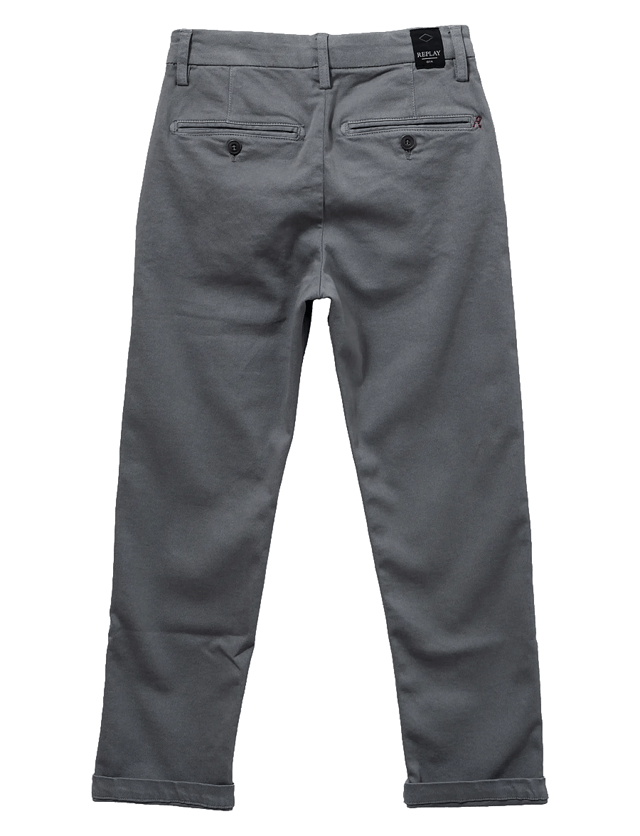 Replay - EDLIN SLIM Hyperflex Colour XLite DENIM Trousers - grey - 1