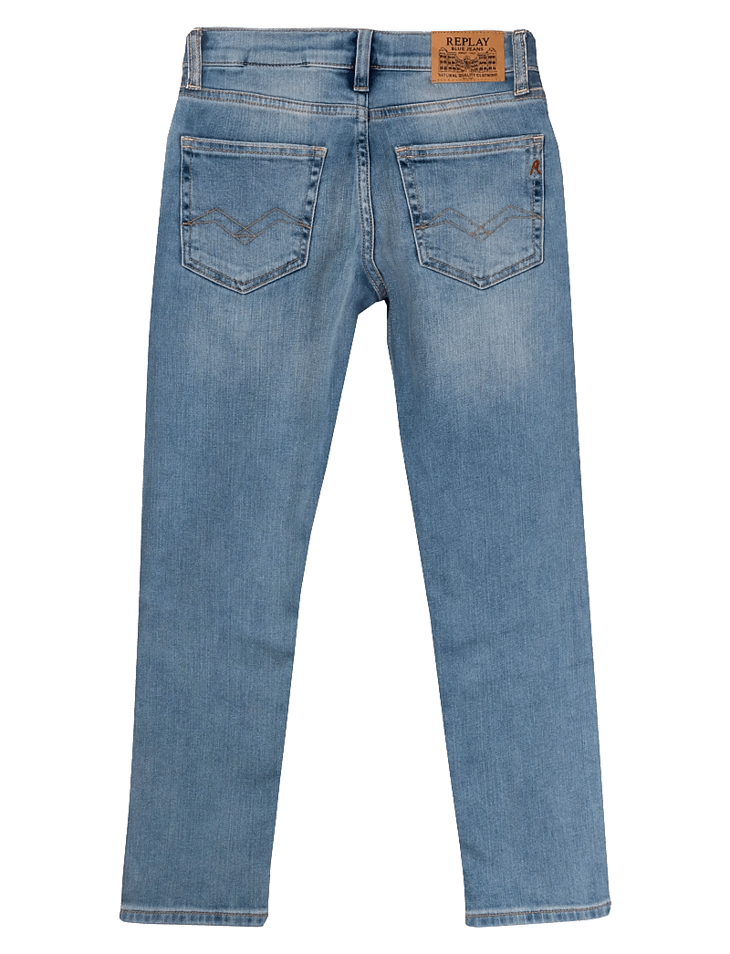 Replay - ZIKRY SLIM Replay Basics DENIM Trousers - skinny jeans - blue - 1