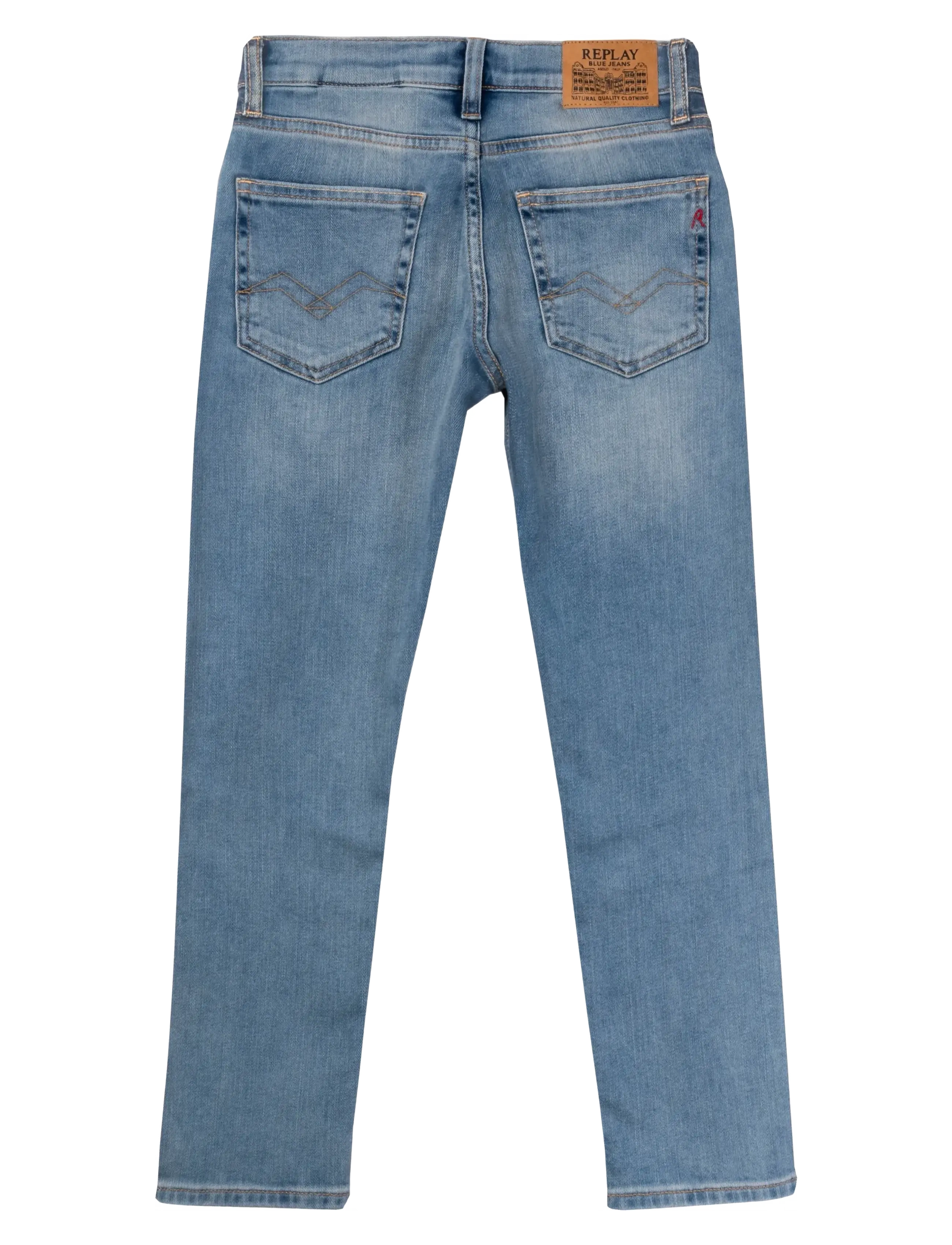 Replay - ZIKRY SLIM Replay Basics  DENIM Trousers - jeans - blue - 1