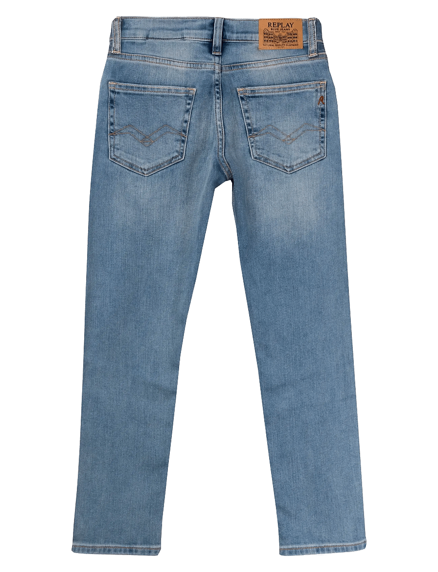 Replay - ZIKRY SLIM Replay Basics DENIM Trousers - skinny jeans - blue - 1