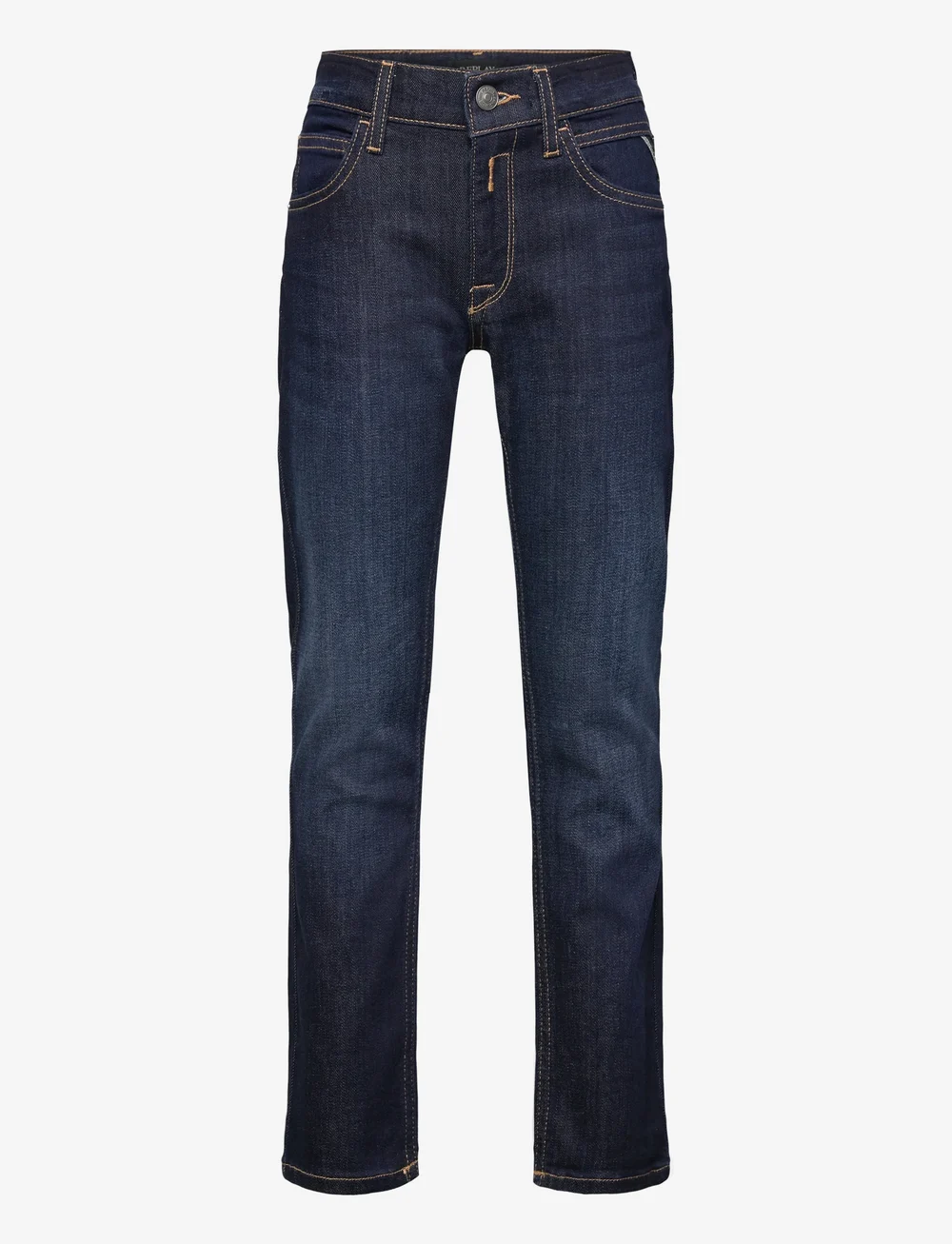 Replay - ZIKRY Trousers SLIM Replay Basics - regular piegriezuma džinsa bikses - blue - 0