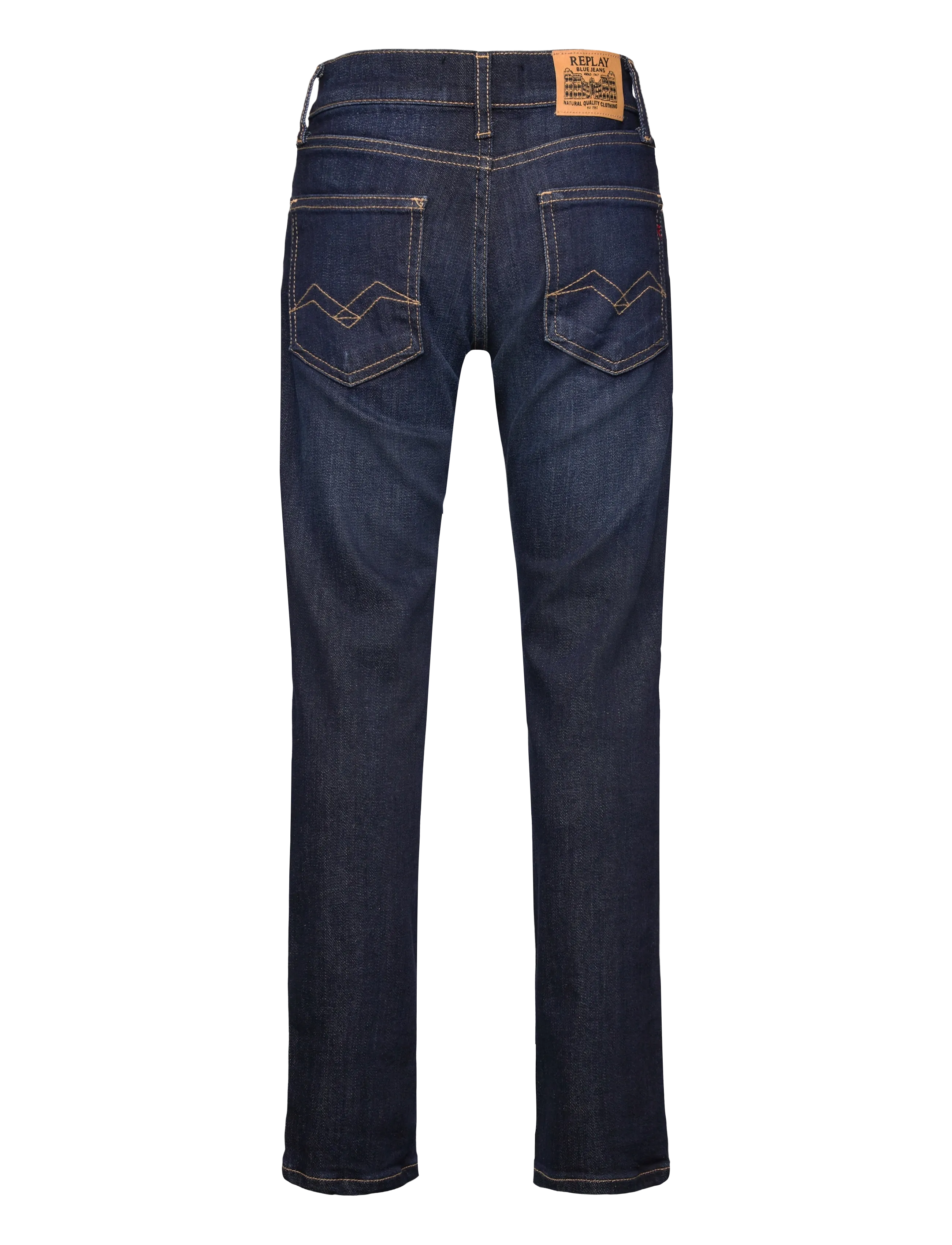 Replay - ZIKRY Trousers SLIM Replay Basics - regular jeans - blue - 1