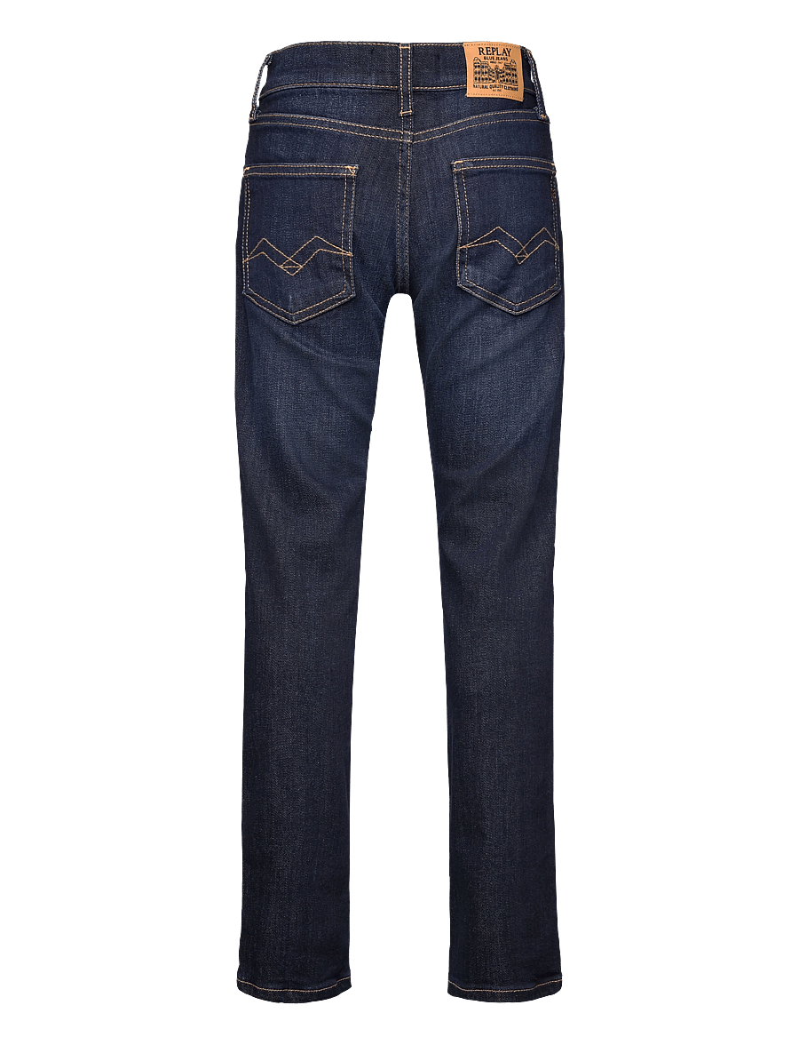 Replay - ZIKRY Trousers SLIM Replay Basics - regular jeans - blue - 1