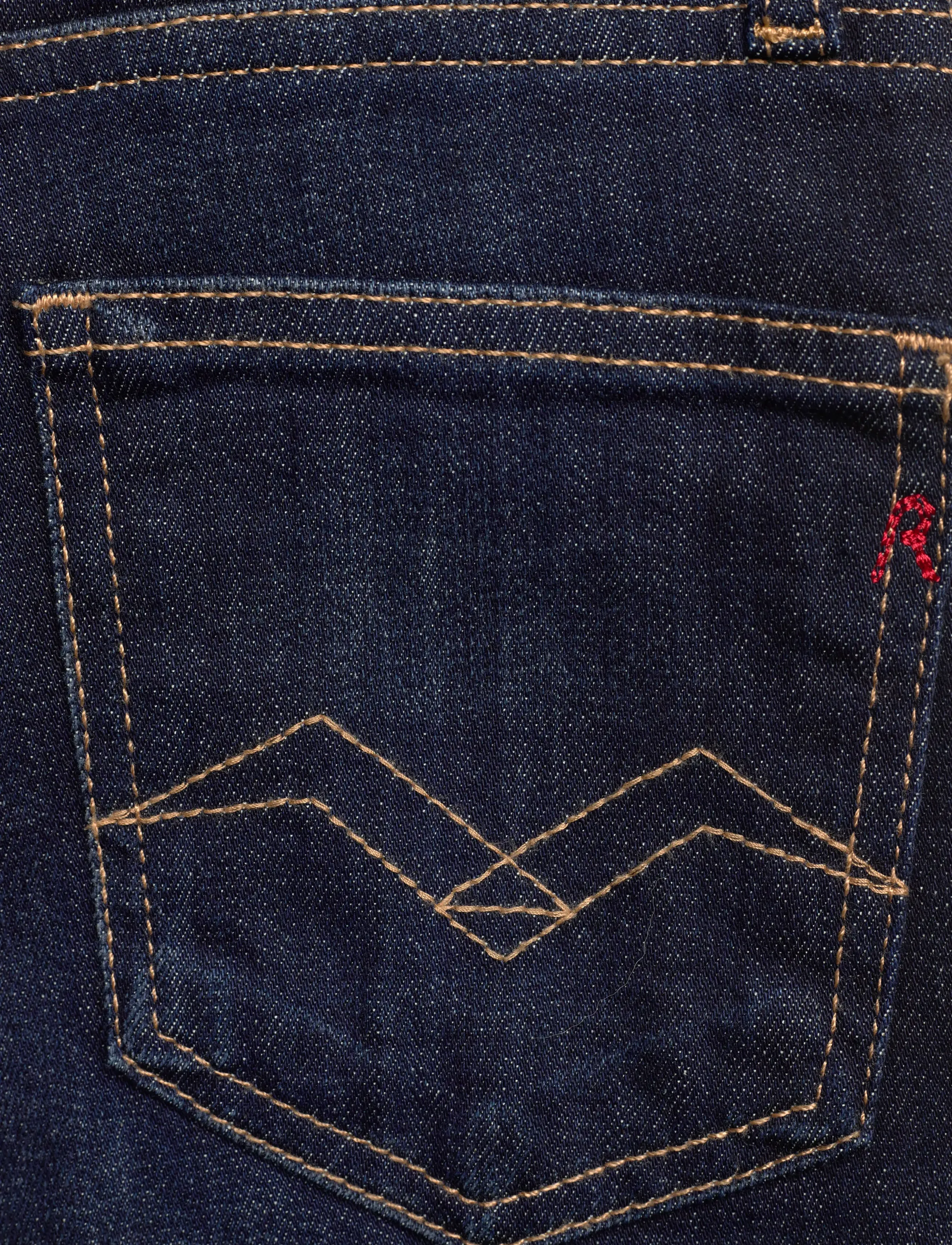 Replay - ZIKRY Trousers SLIM Replay Basics - regular jeans - blue - 4