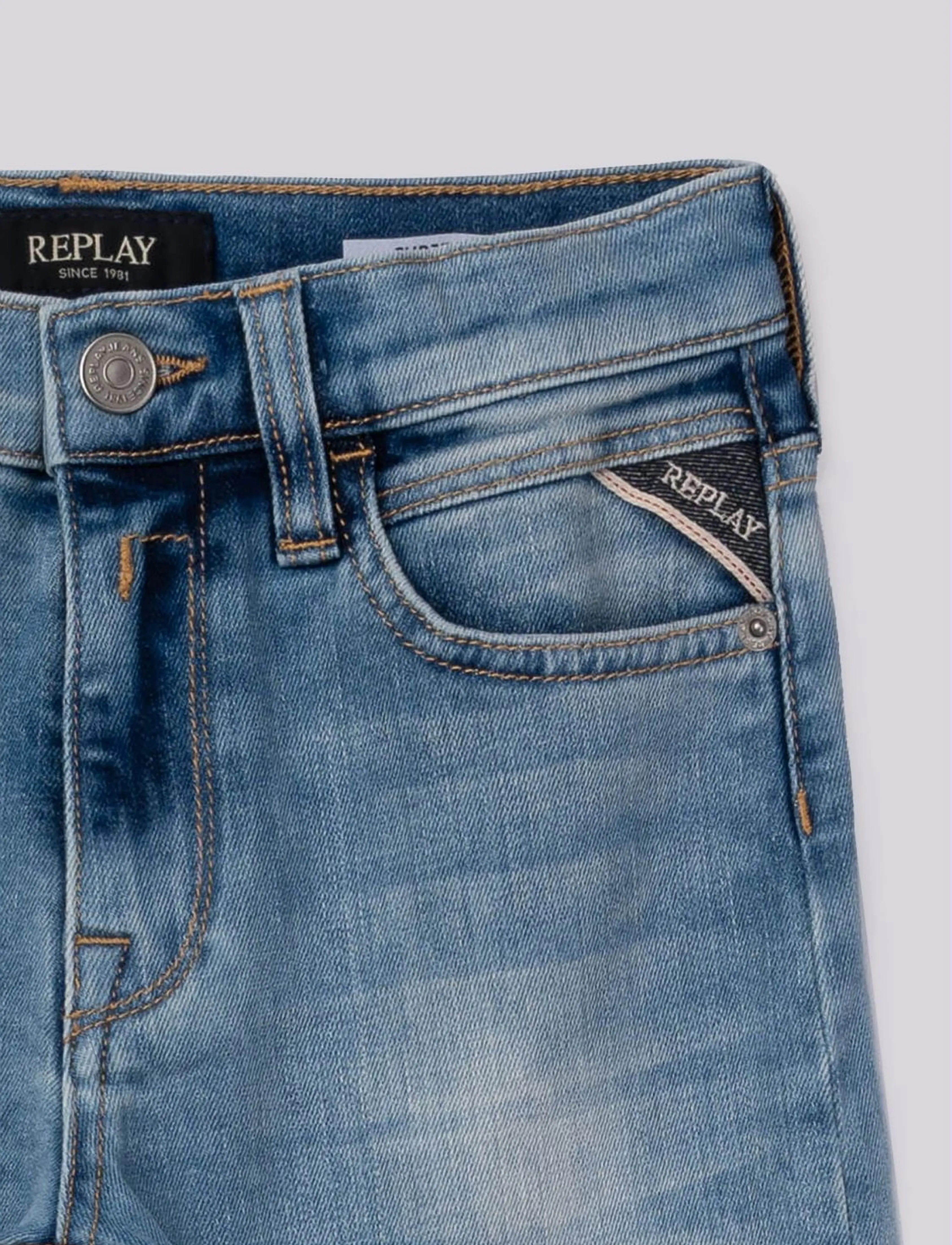 Replay - SUBJEY REGULAR Replay Basics  DENIM Trousers - blue - 2