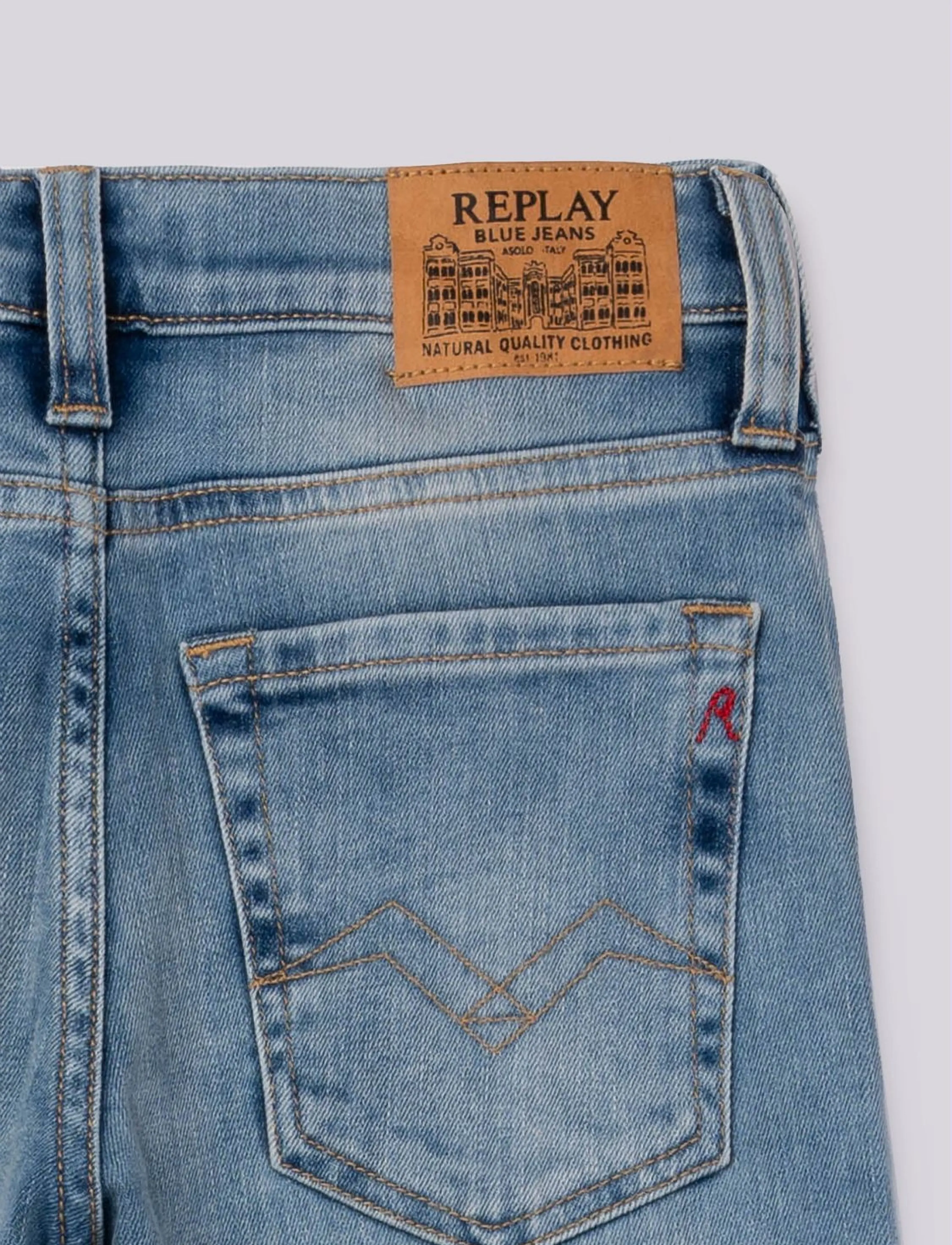 Replay - SUBJEY REGULAR Replay Basics  DENIM Trousers - blue - 3