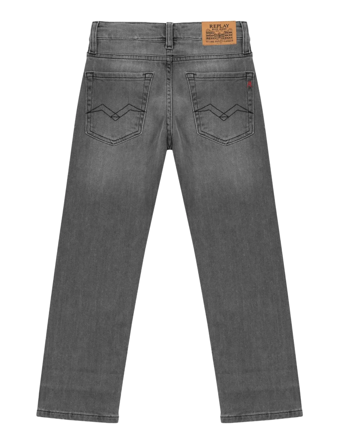 Replay - SUBJEY REGULAR Replay Basics  DENIM Trousers - grey - 1