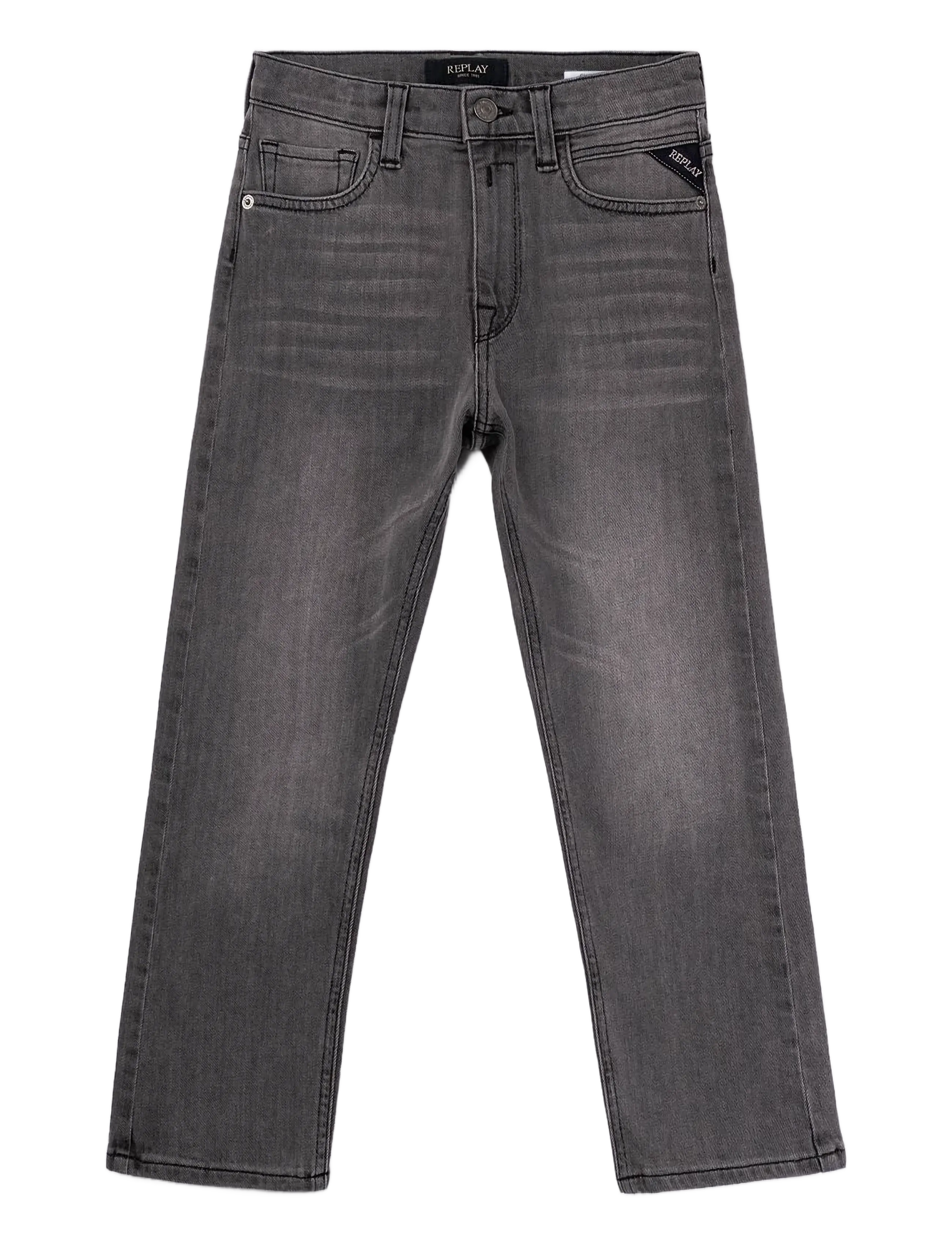 Replay - SUBJEY REGULAR Replay Basics  DENIM Trousers - regular jeans - grey - 2