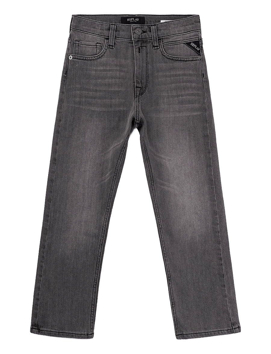 Replay - SUBJEY REGULAR Replay Basics DENIM Trousers - regular jeans - grey - 2