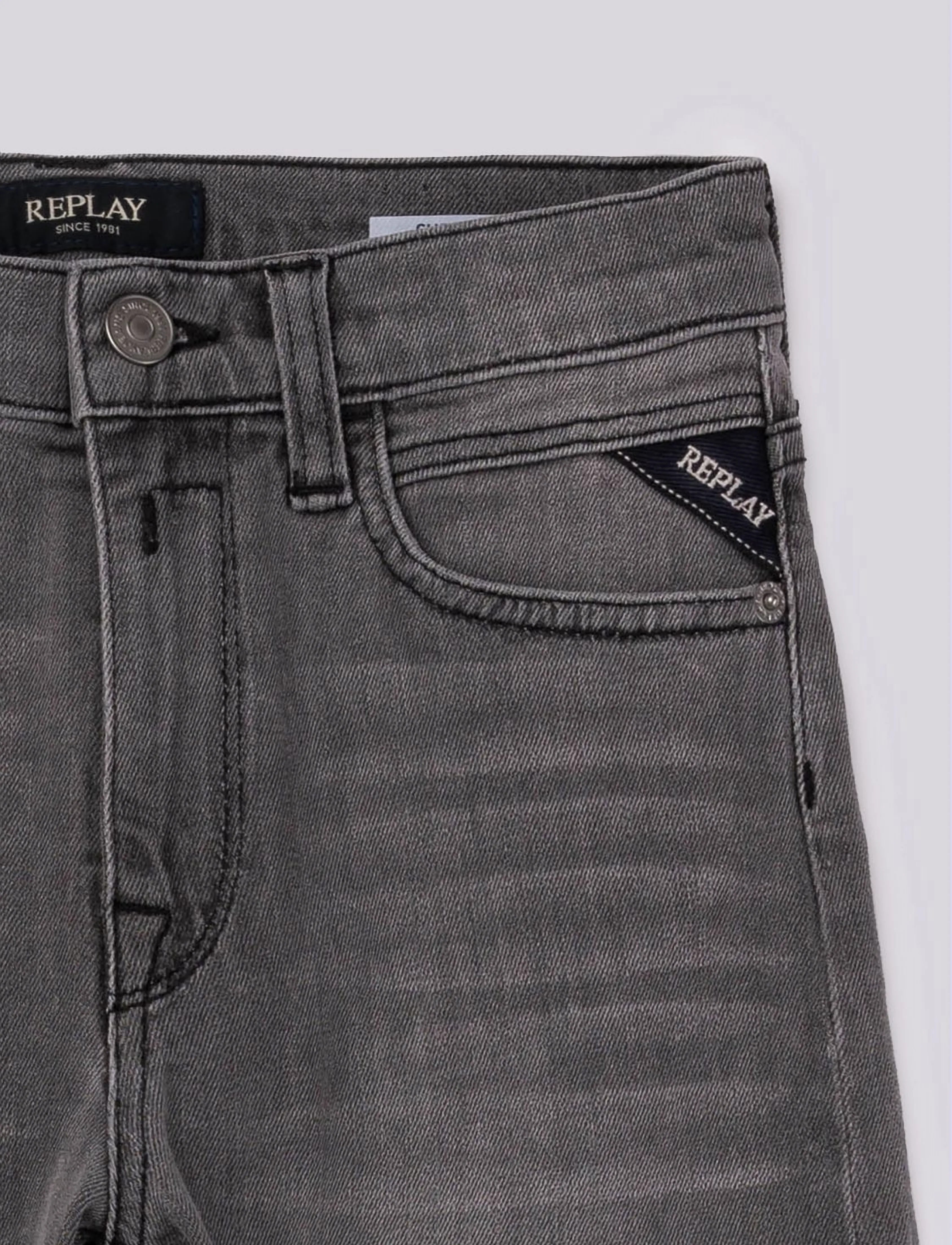 Replay - SUBJEY REGULAR Replay Basics  DENIM Trousers - regular jeans - grey - 2