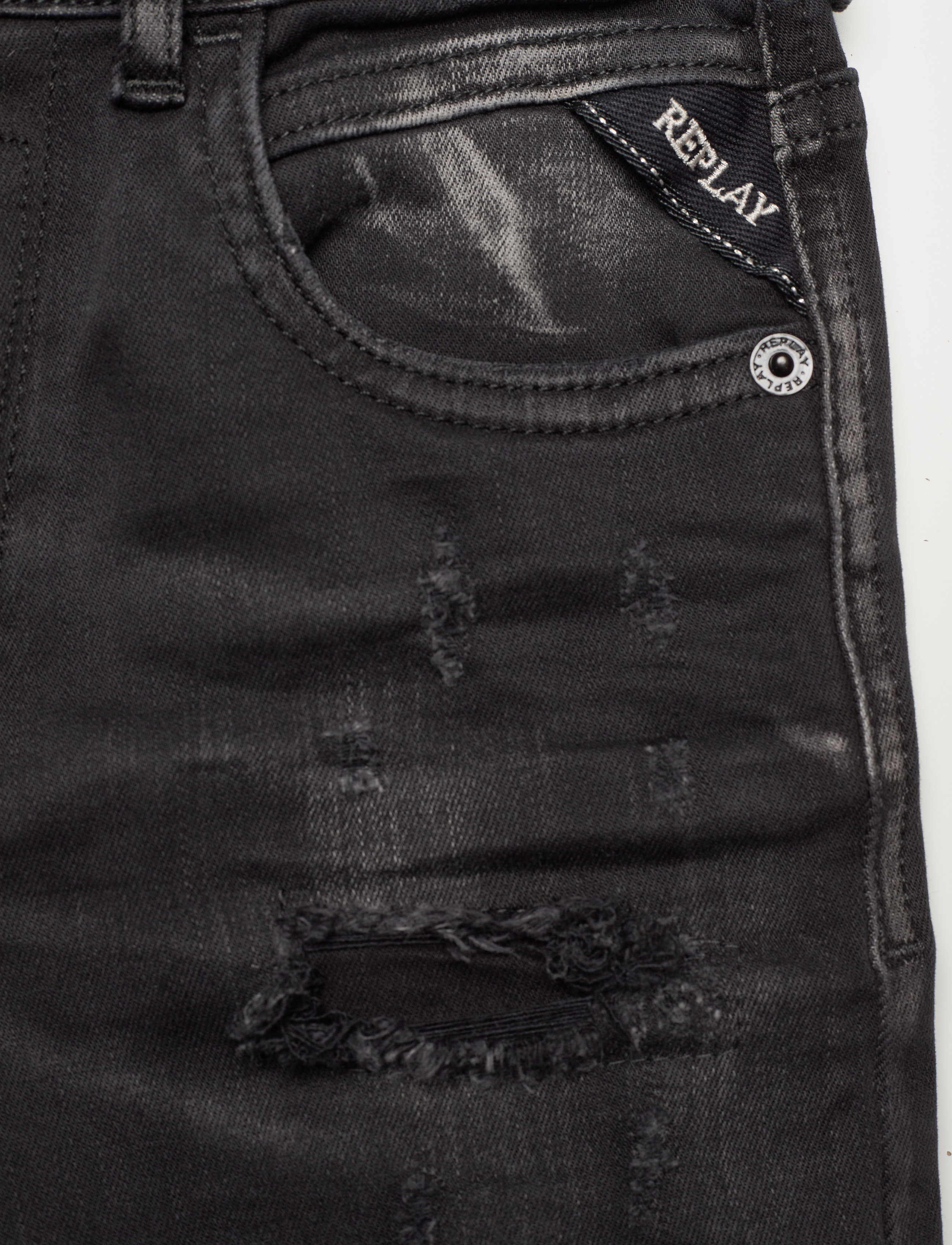 Replay - BRONNY - jeans - black - 2
