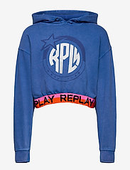 Replay - Jumper Back To School - hoodies - royal - 0