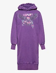 Replay - Dress Wear & Save - long-sleeved baby dresses - purple - 0