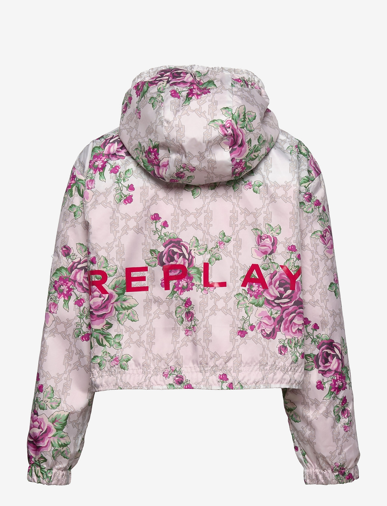 Replay - Jacket - spring jackets - white with print blue - 1