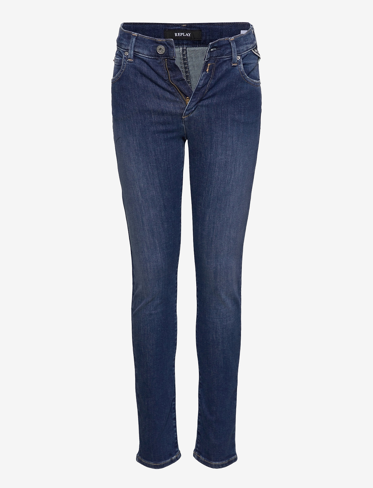 Replay - NELLIE Trousers - skinny džinsi - medium blue - 0