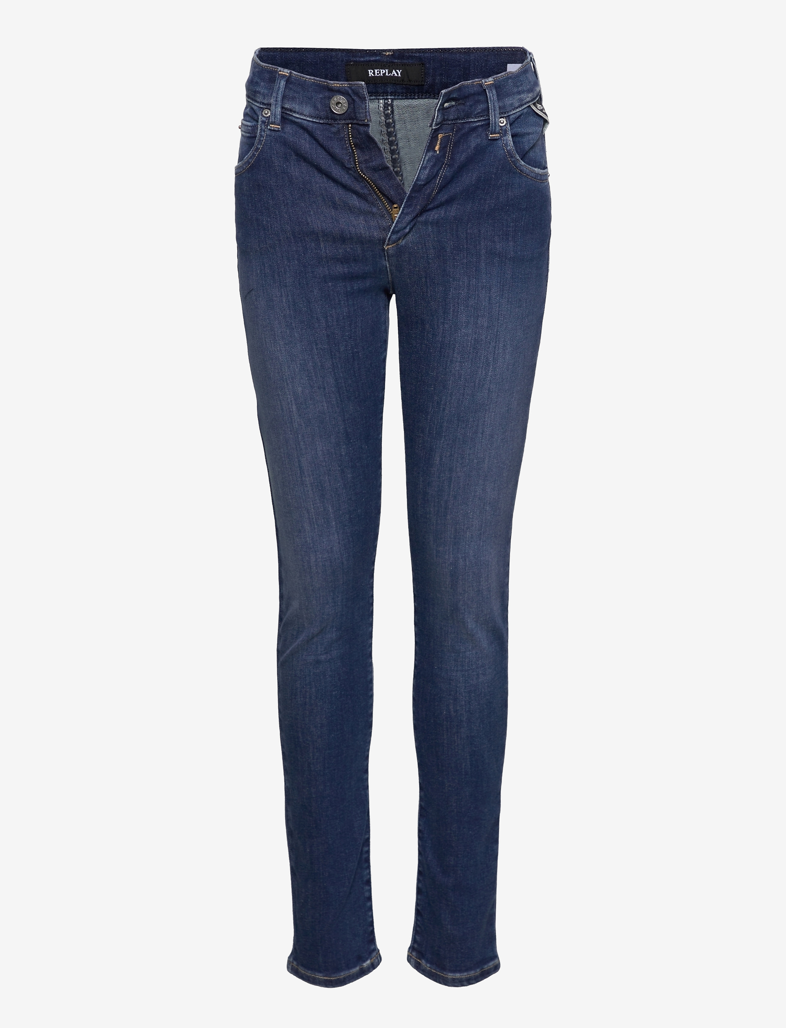 NELLIE Trousers - MEDIUM BLUE