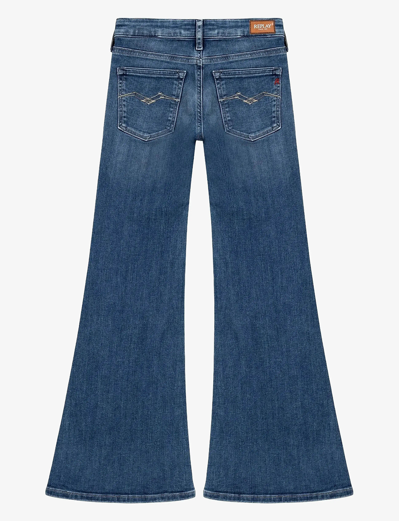Replay - AVRY Trousers FLARE - bootcut jeans - blue - 0