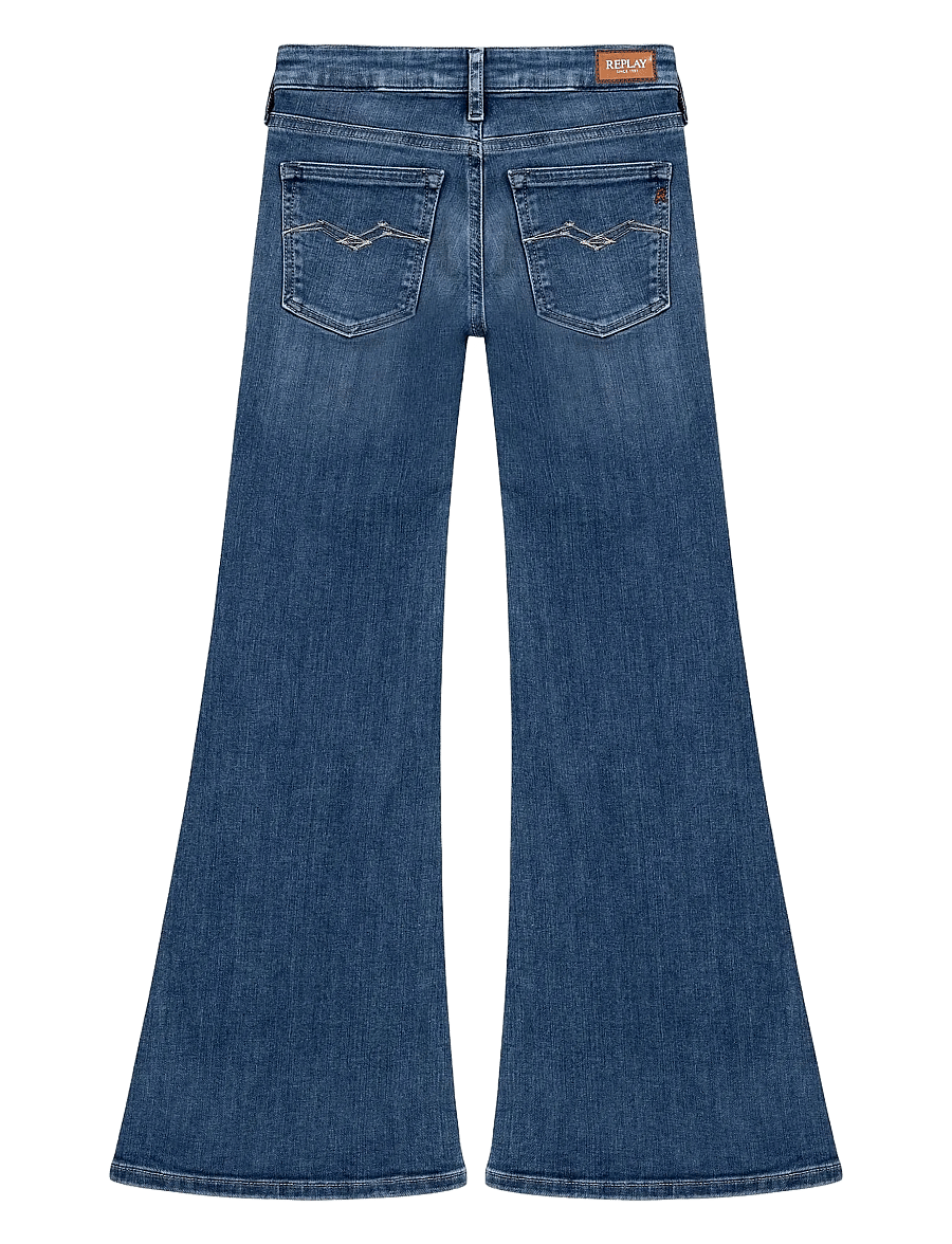 Replay - AVRY Trousers FLARE - dżinsy typu bootcut - blue - 1
